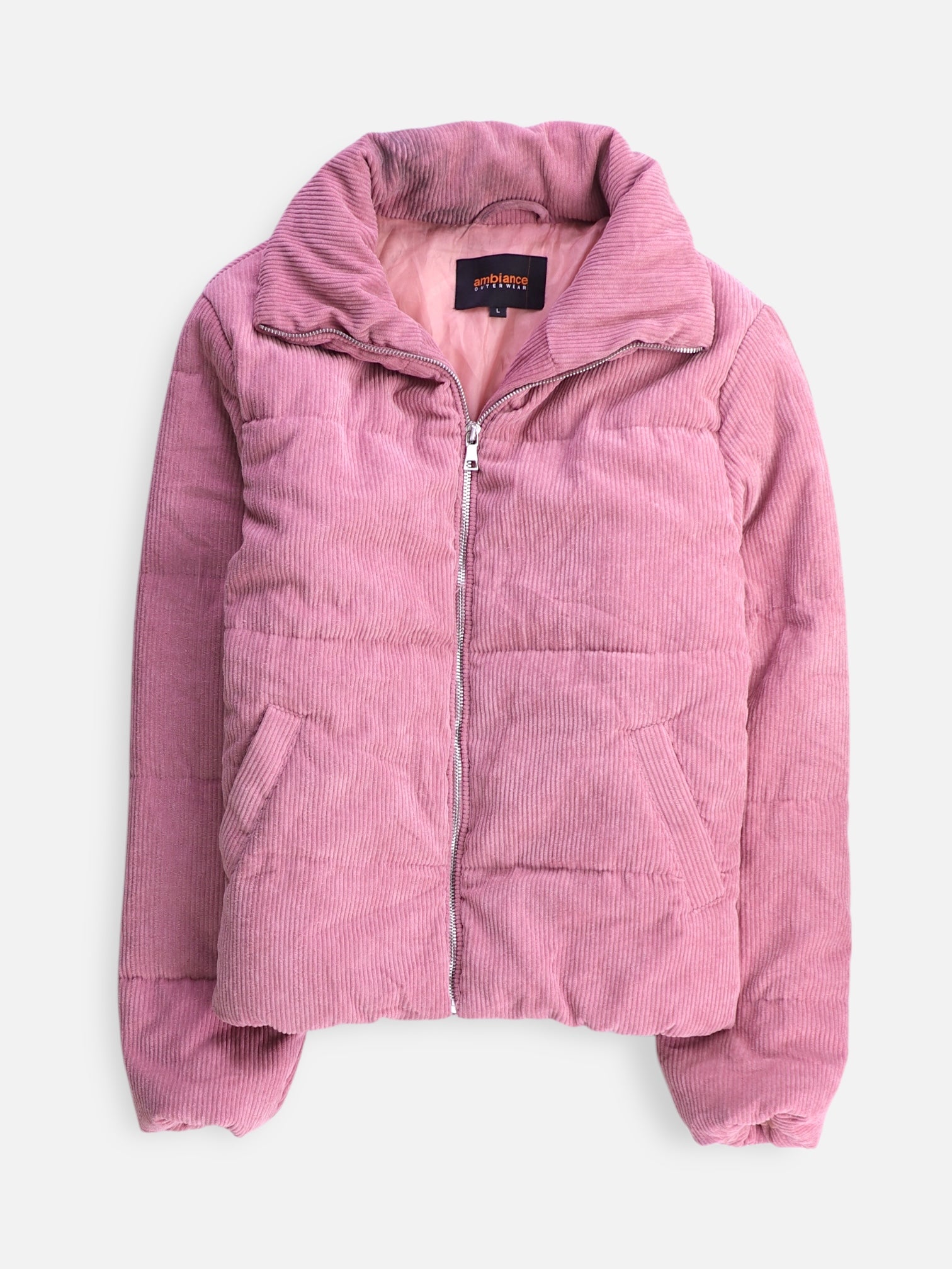 Chaqueta Puffer Corduroy - Mujer - Large