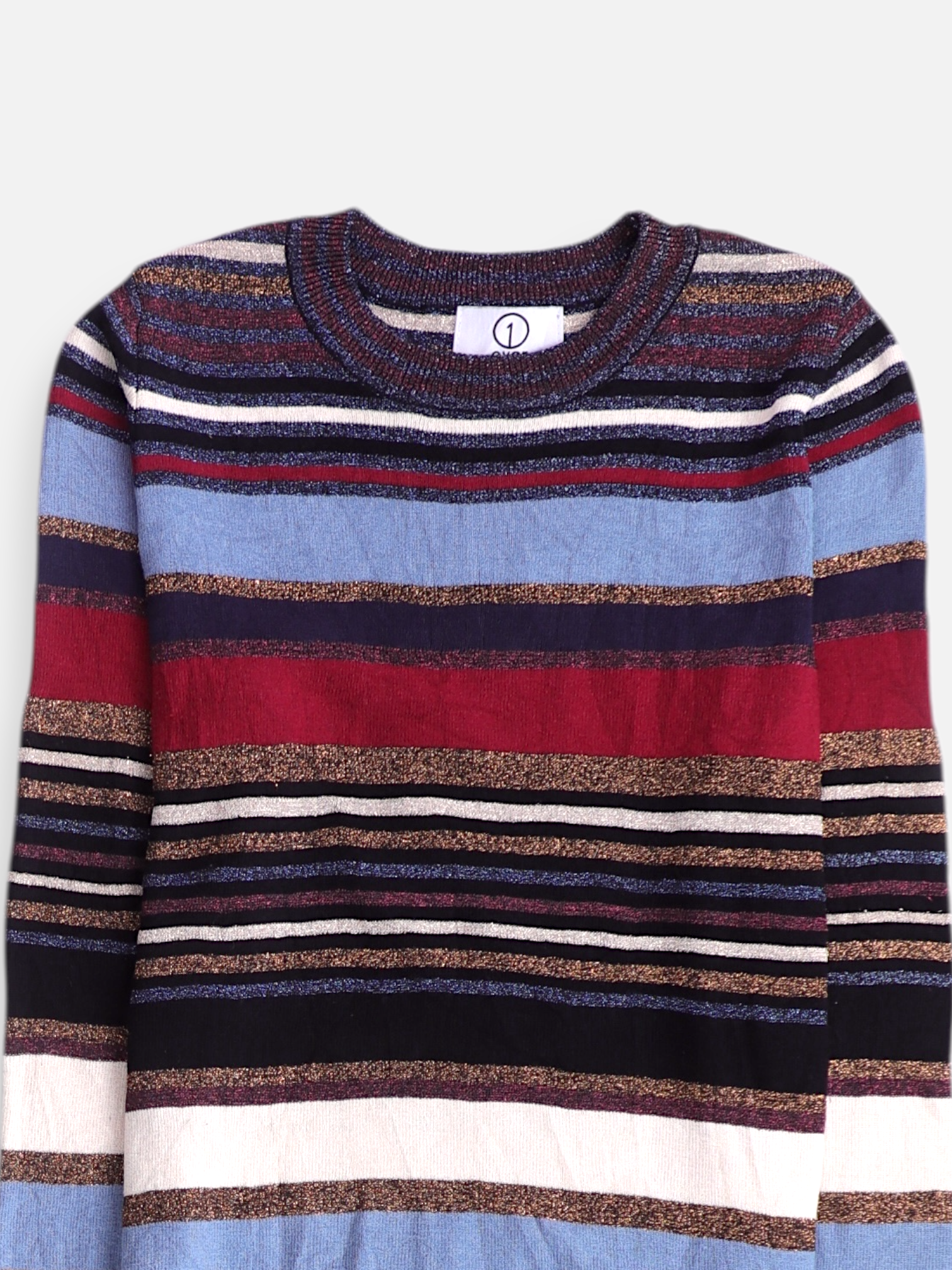 Sueter Casual Color Block - Mujer - XS