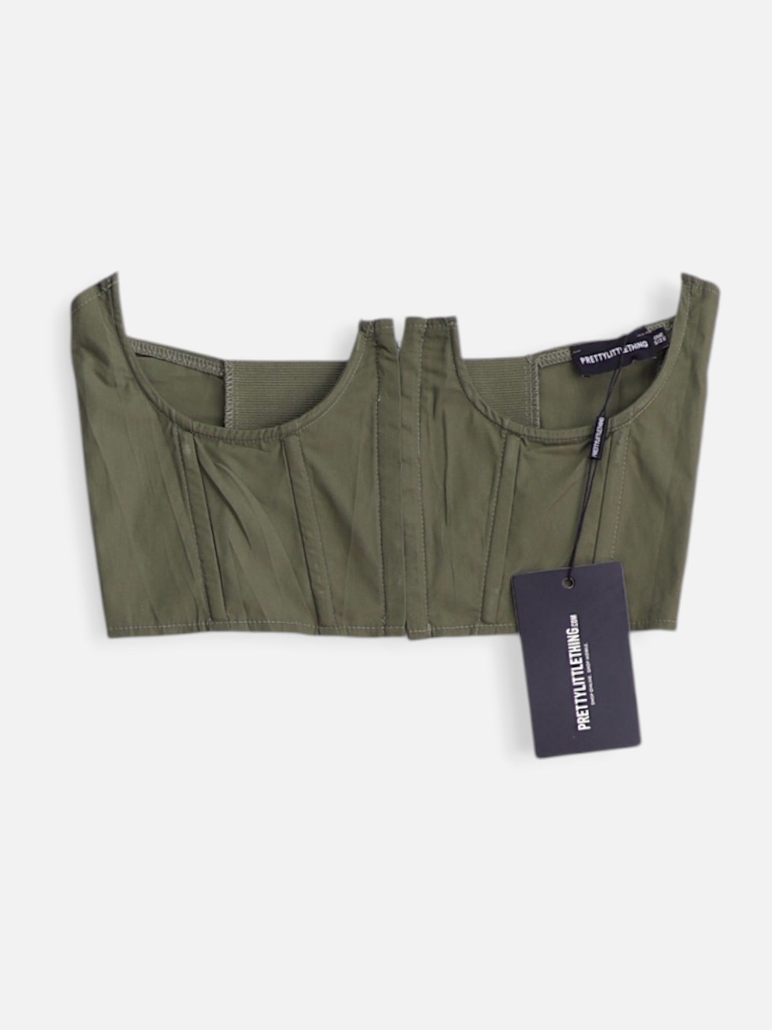 PRETTY LITTLE THINGS Blusa Crop Top - Mujer - Talla Única (One Size)