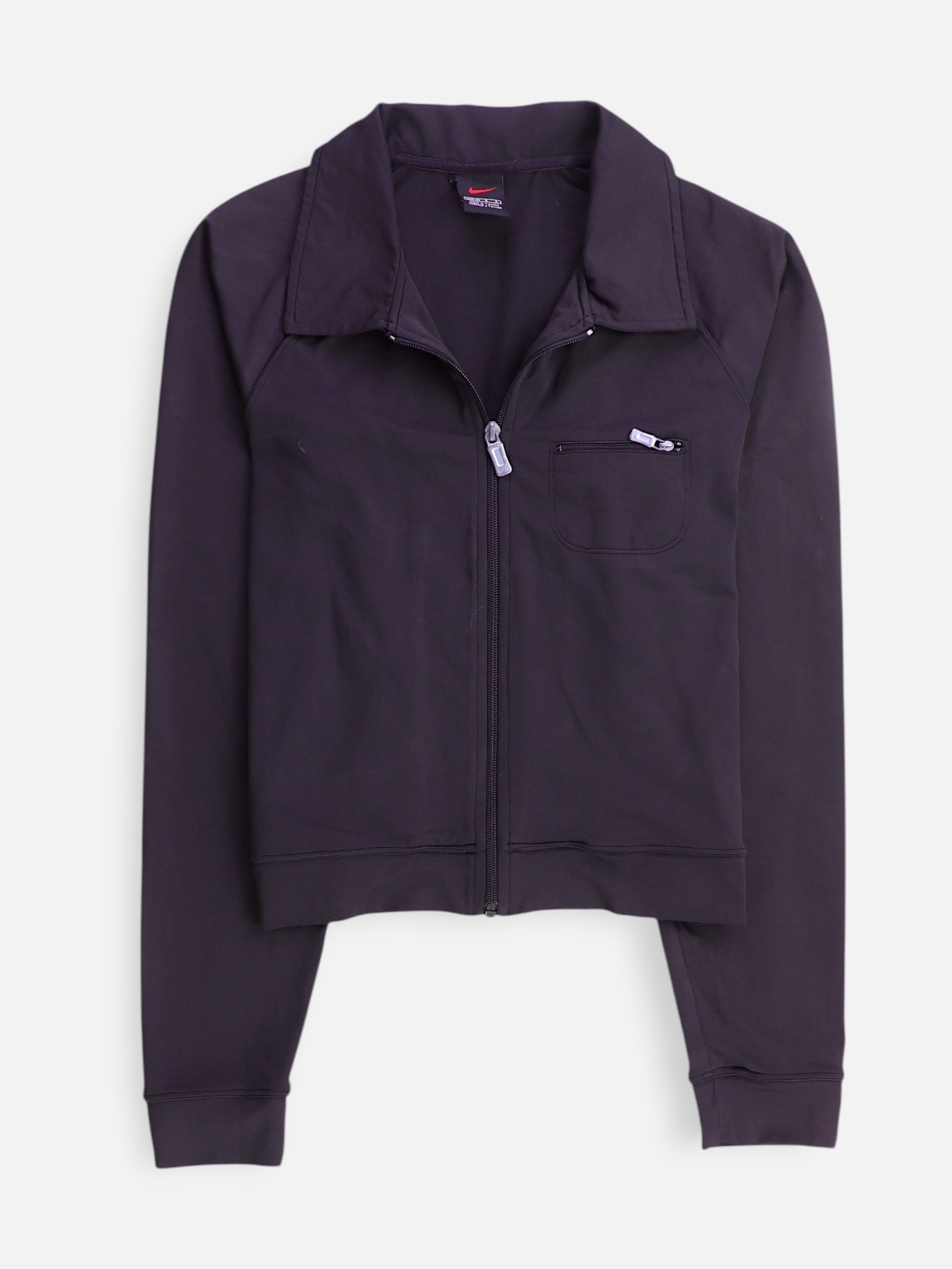 Nike Sudadera Fleece Crop Top - Mujer - Large