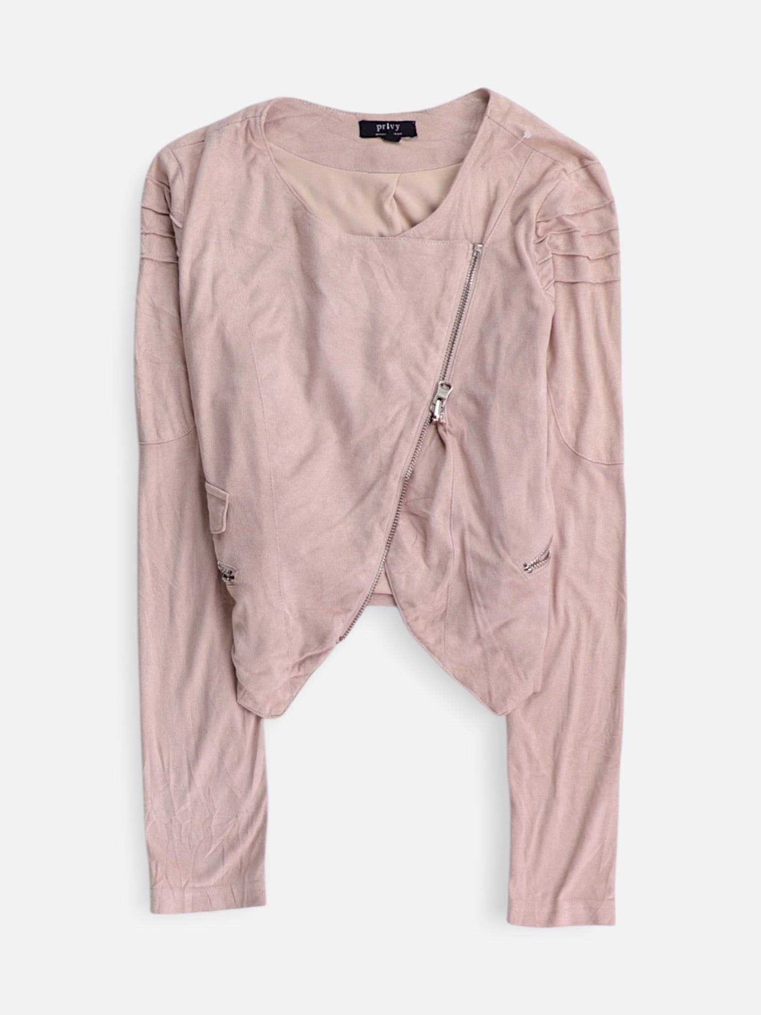 Chaqueta Casual Crop Top - Mujer - Small