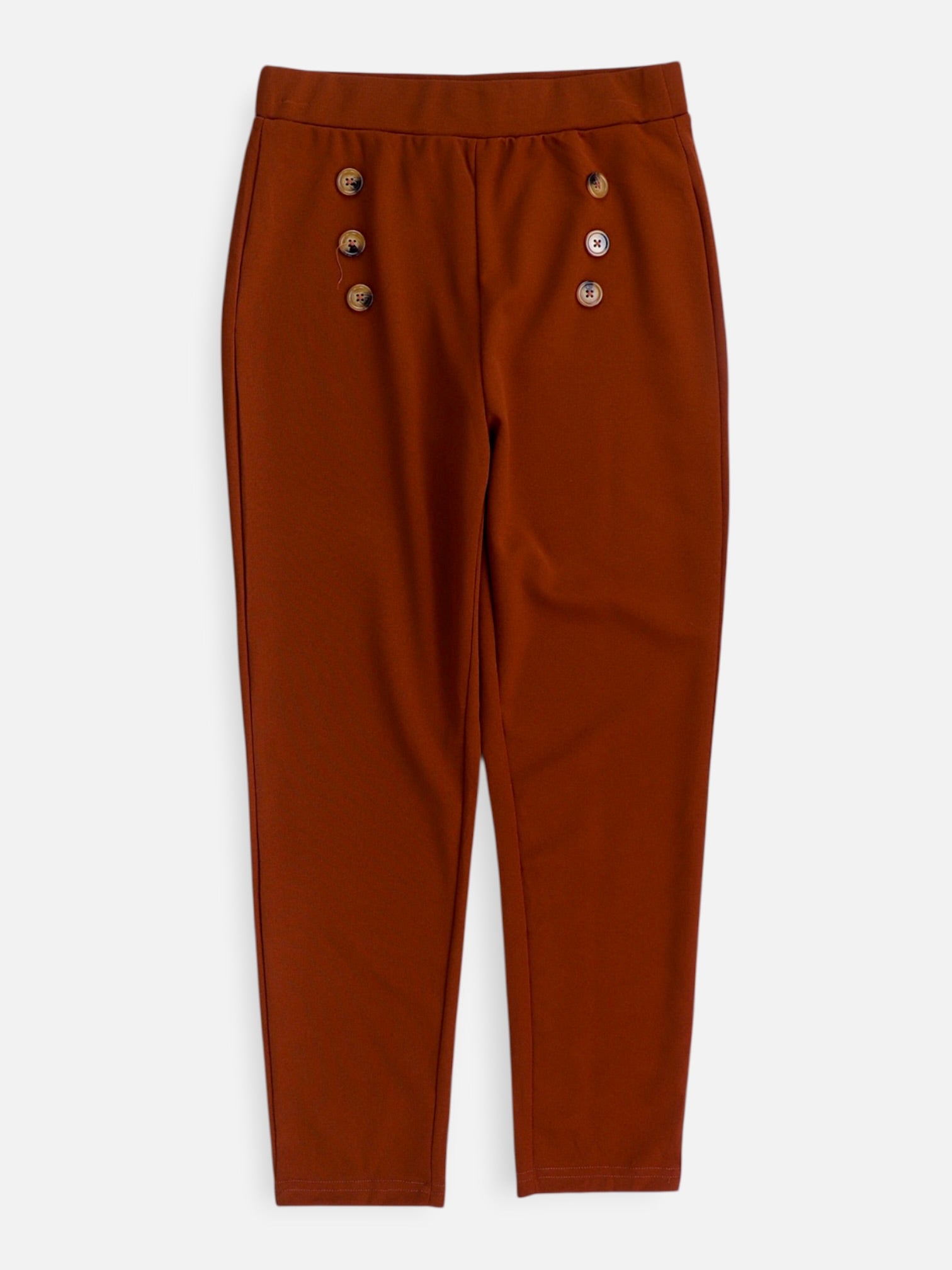 SHEIN Pantalon Regular Fit Casual - Mujer - Small