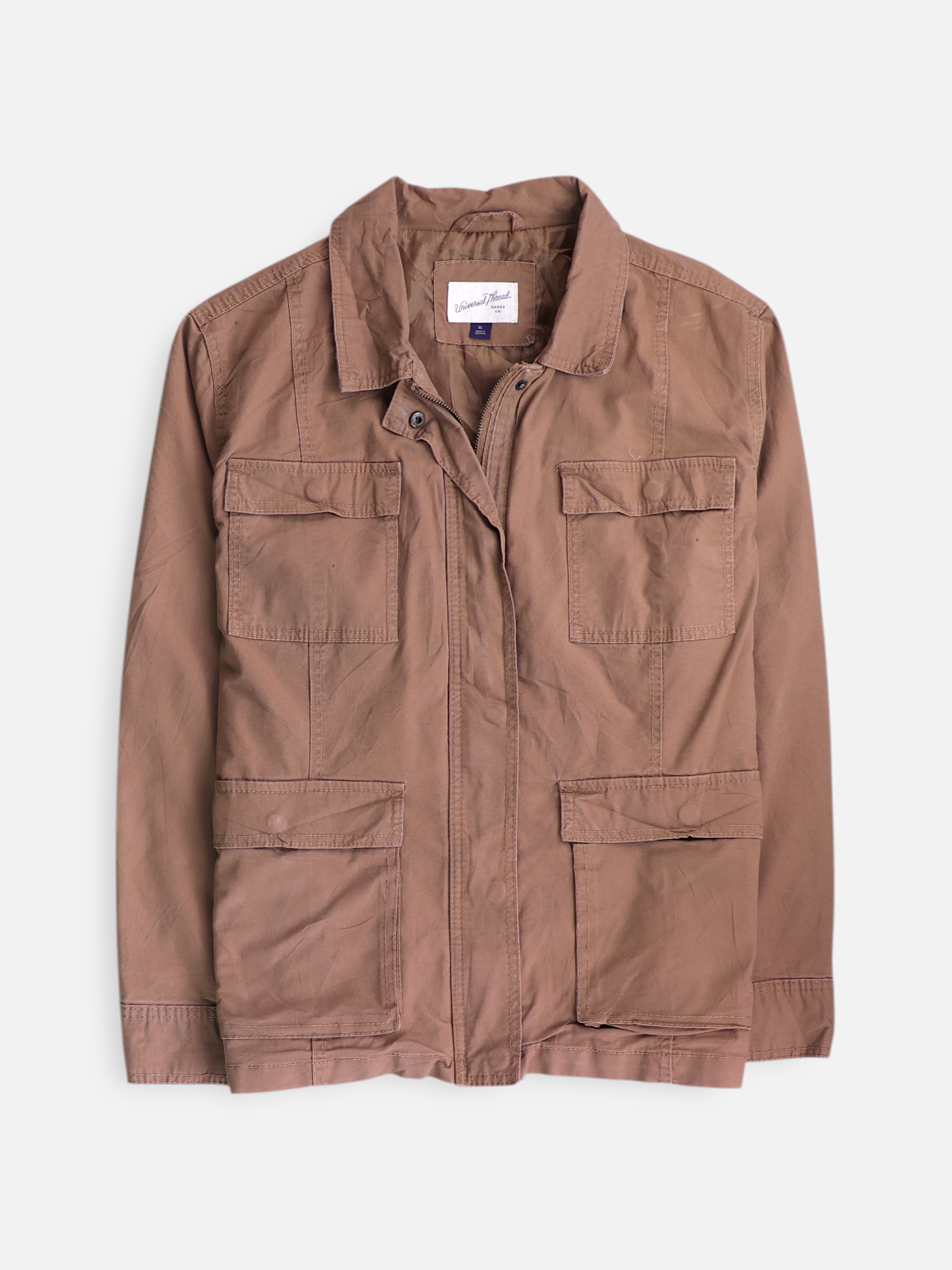 Universal Thread Chaqueta Casual Cargo - Mujer - XL