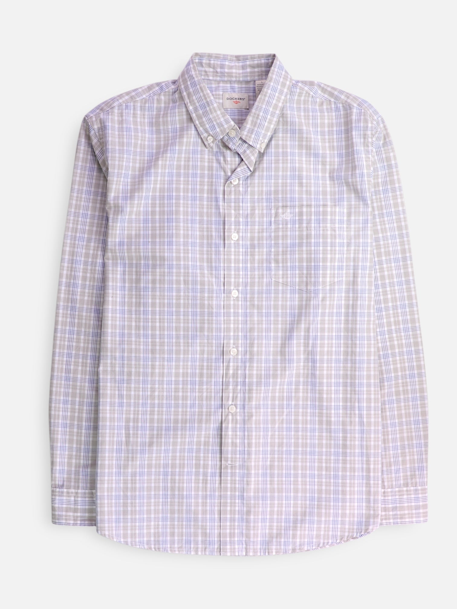 Dockers Camisa Casual - Hombre - Large
