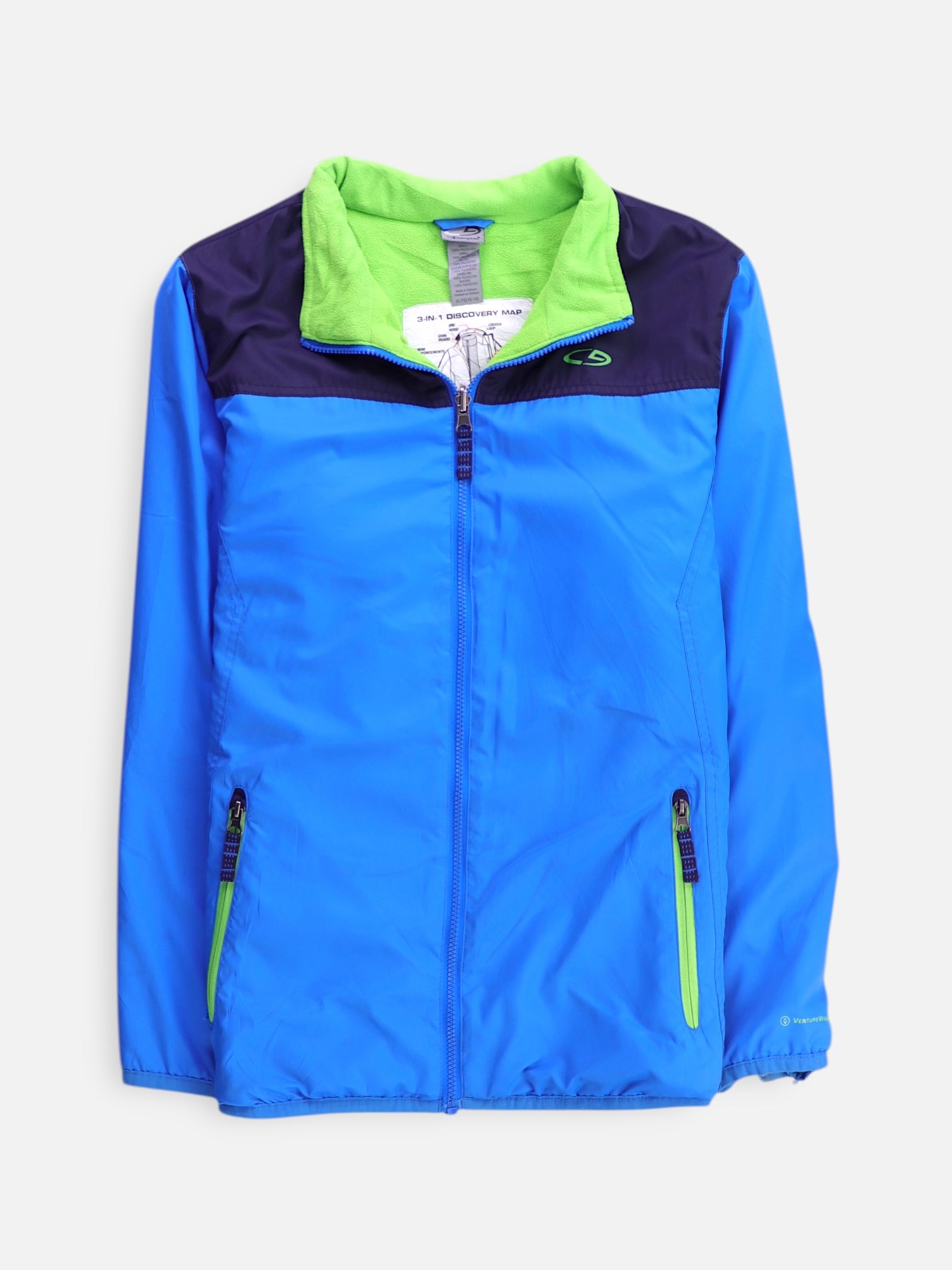 Champion Chaqueta Impermeable Deportivo - Niño - XL - 16-18Y (Años)