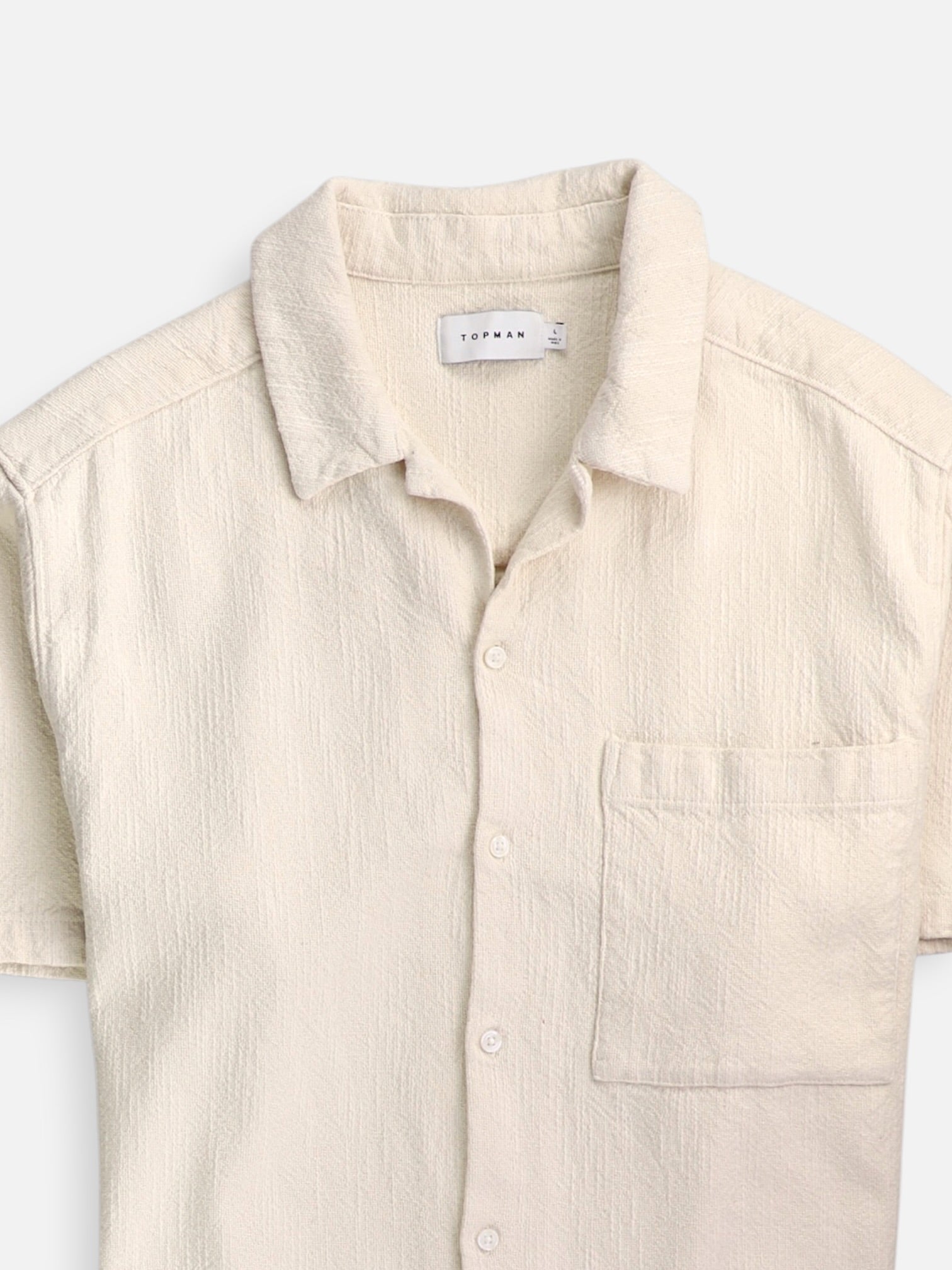 TOPMAN Camisa Casual - Hombre - Large