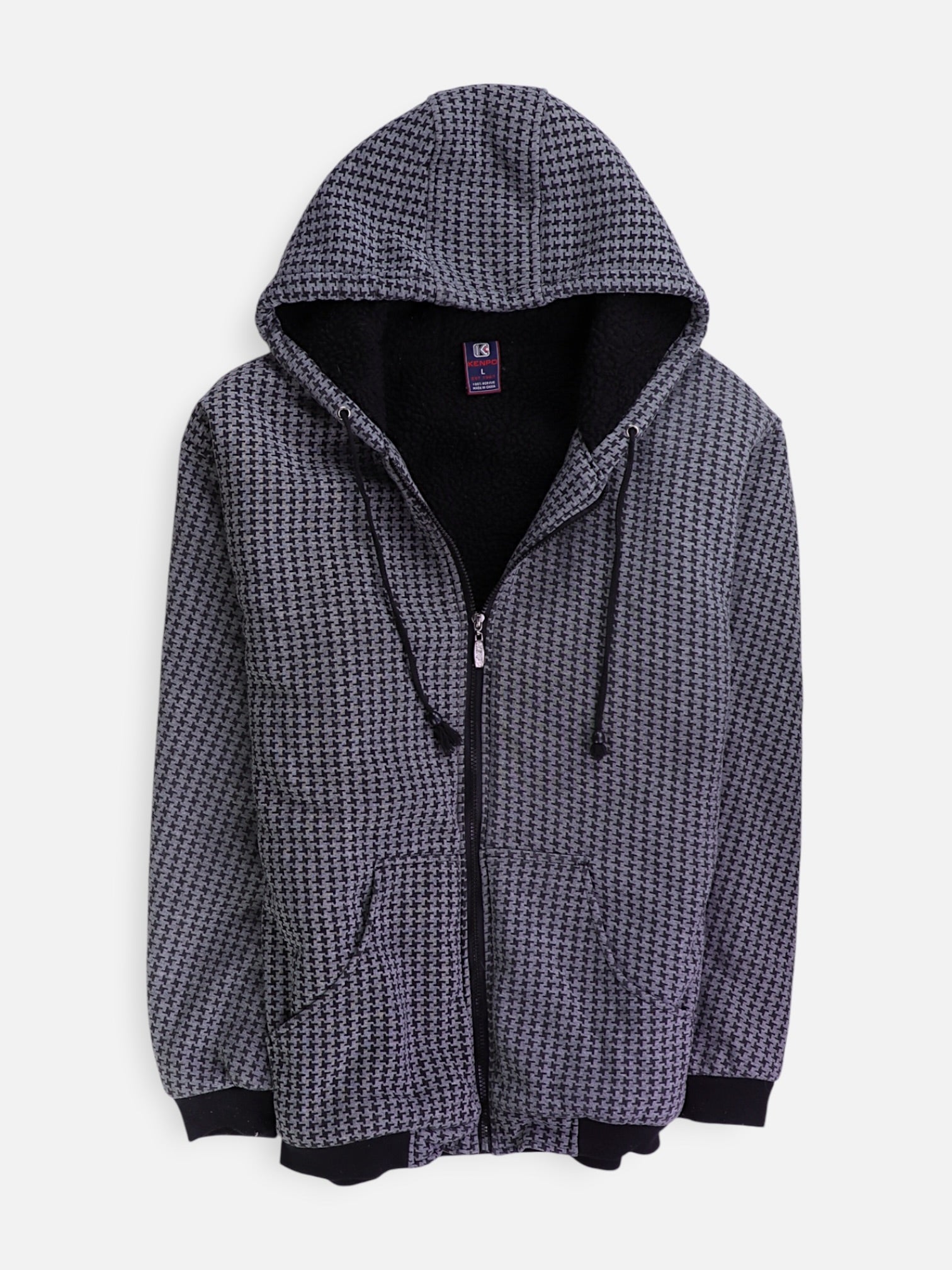 Sudadera Hoodie Basic - Hombre - Large