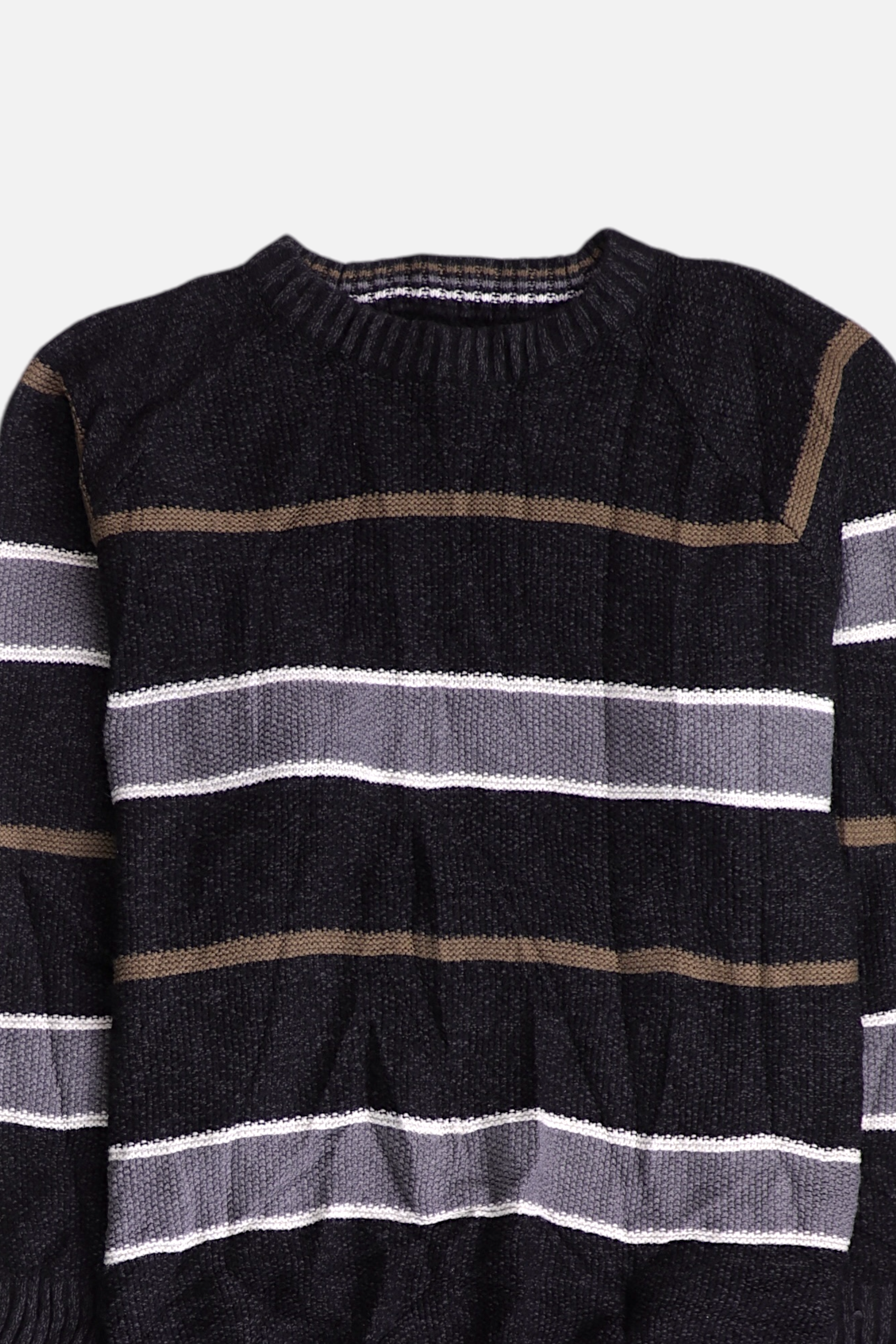 Sueter Knit Color Block - Hombre - Large