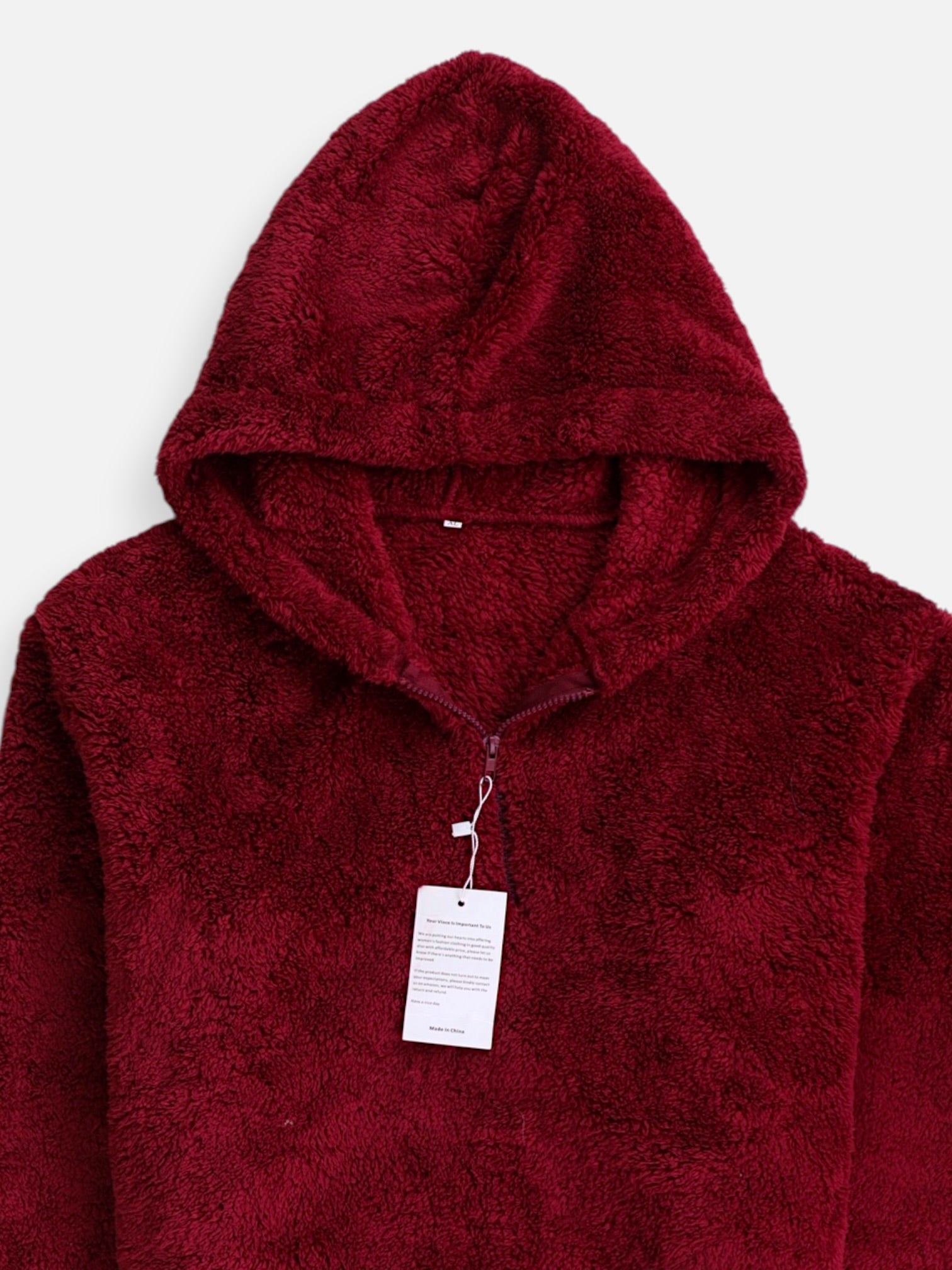 Sudadera Hoodie Teddy - Mujer - XL