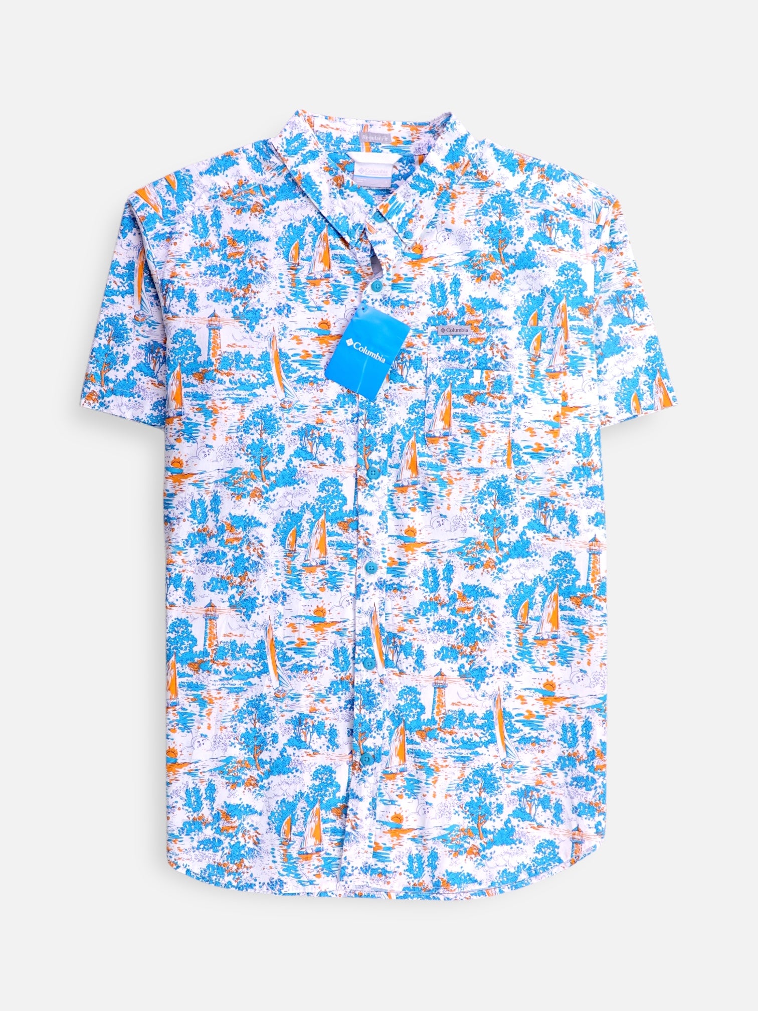 Columbia Camisa Verano - Hombre - Large