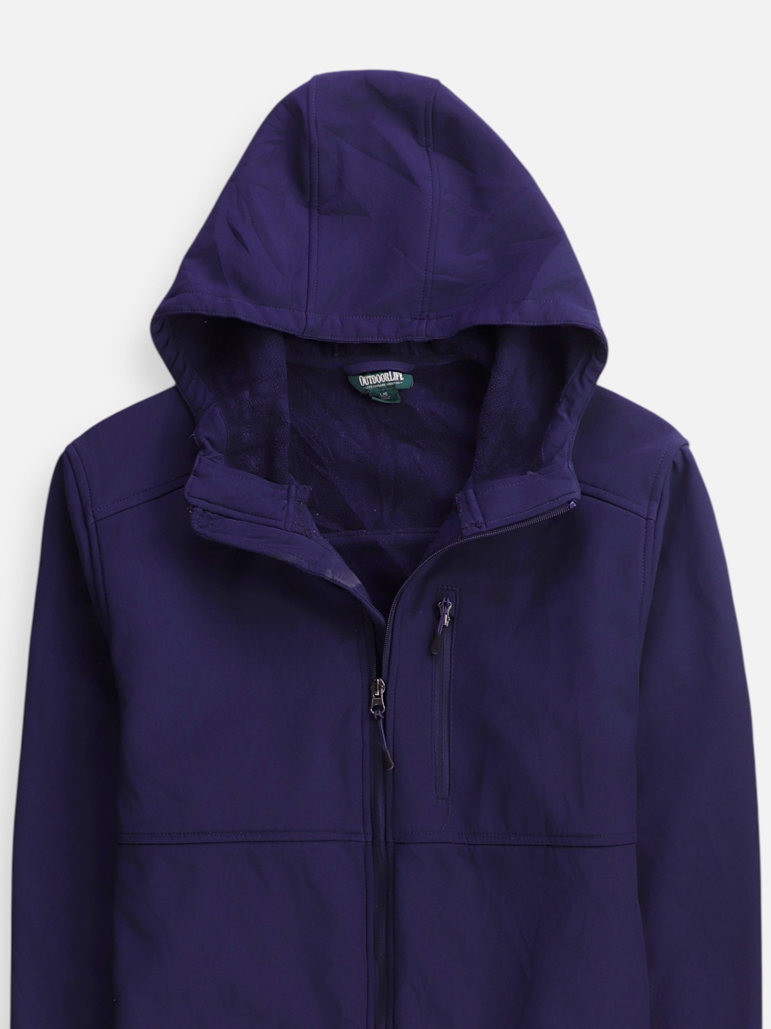 Sudadera Hoodie Basic - Hombre - Large