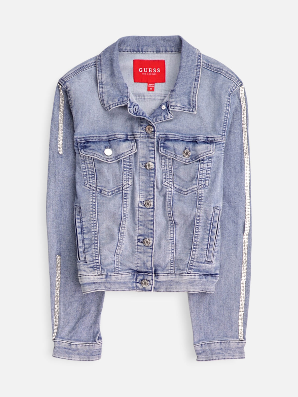 Guess Chaqueta Casual Denim - Mujer - Medium