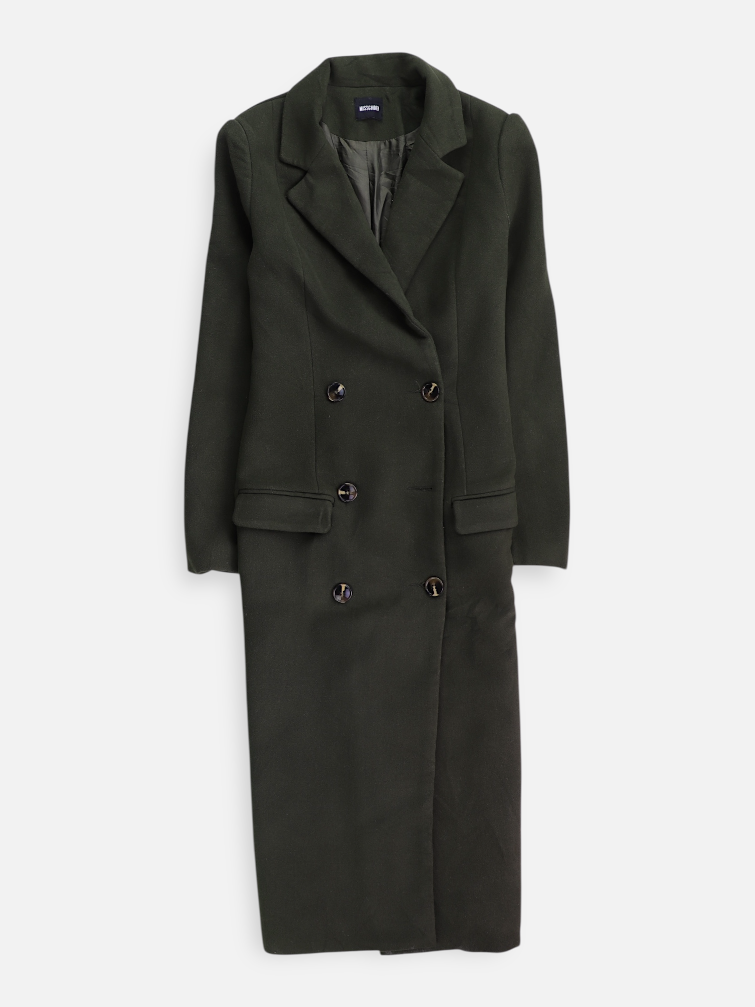 MISSGUIDED Abrigo Donble breasted trench Casual - Mujer - 8