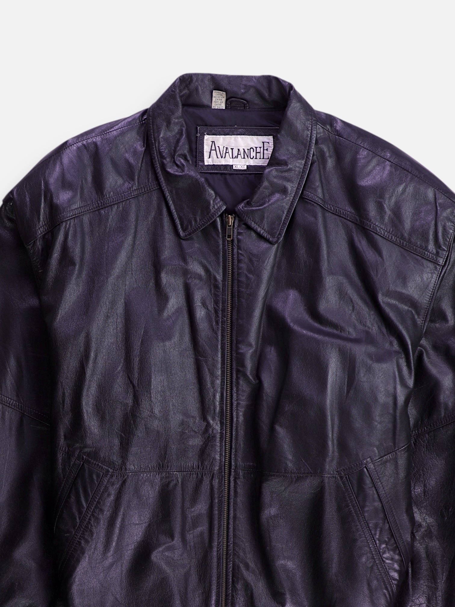 Chaqueta Casual Cuero - Hombre - XL