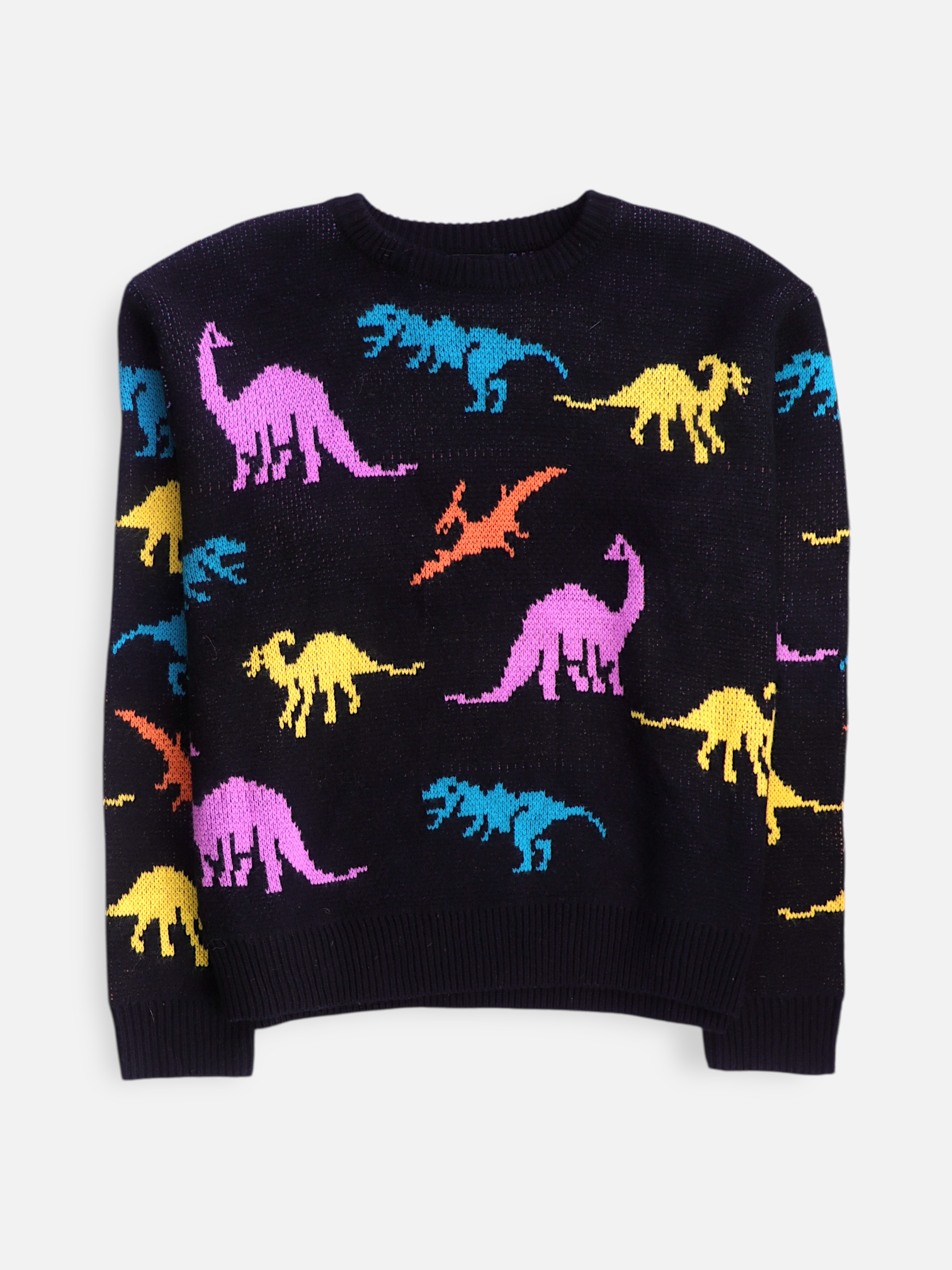 Forever 21 Sueter Knit Animado - Mujer - Large