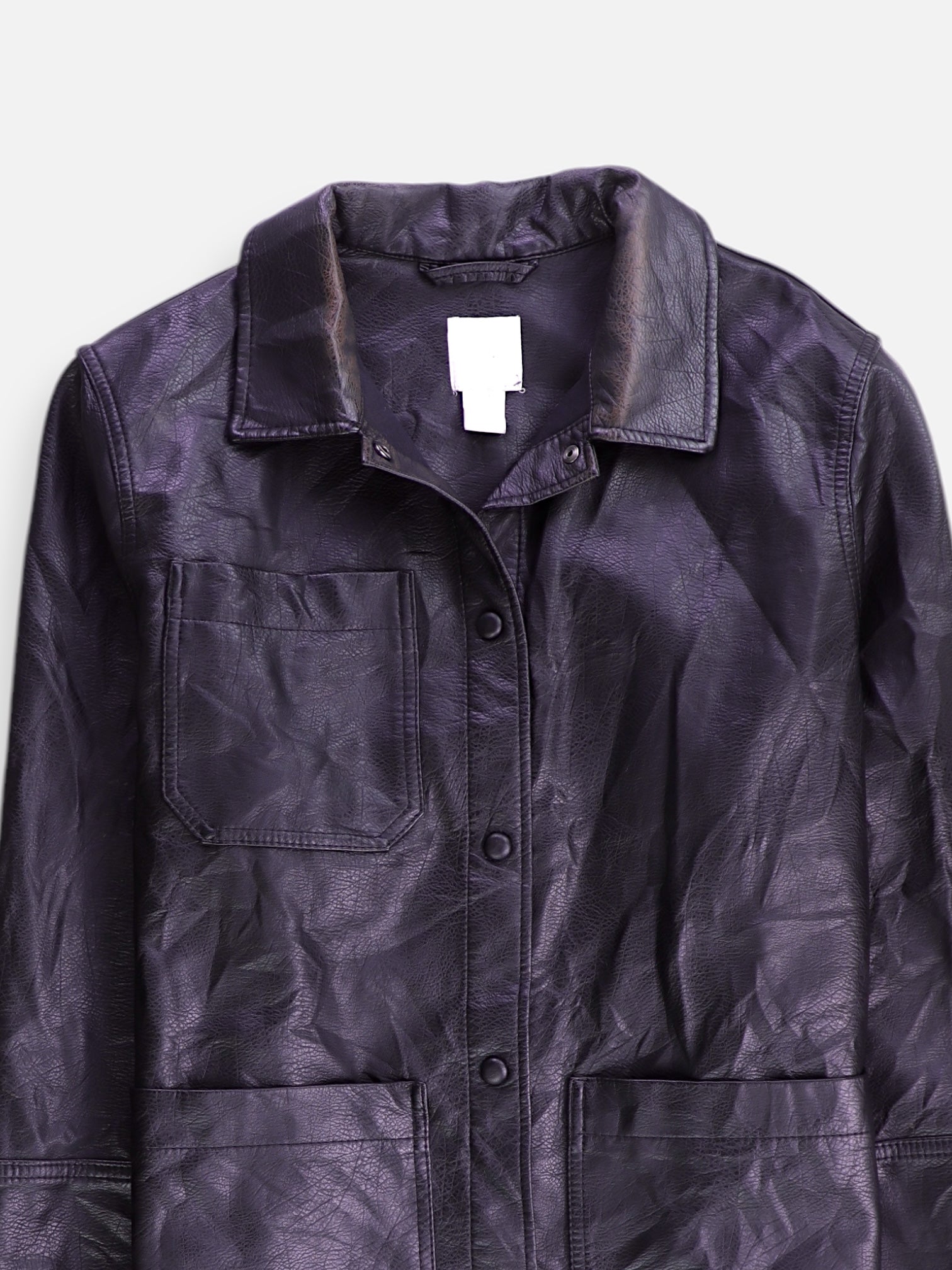 H&M Chaqueta Sobrecamisa Basic - Mujer - Medium