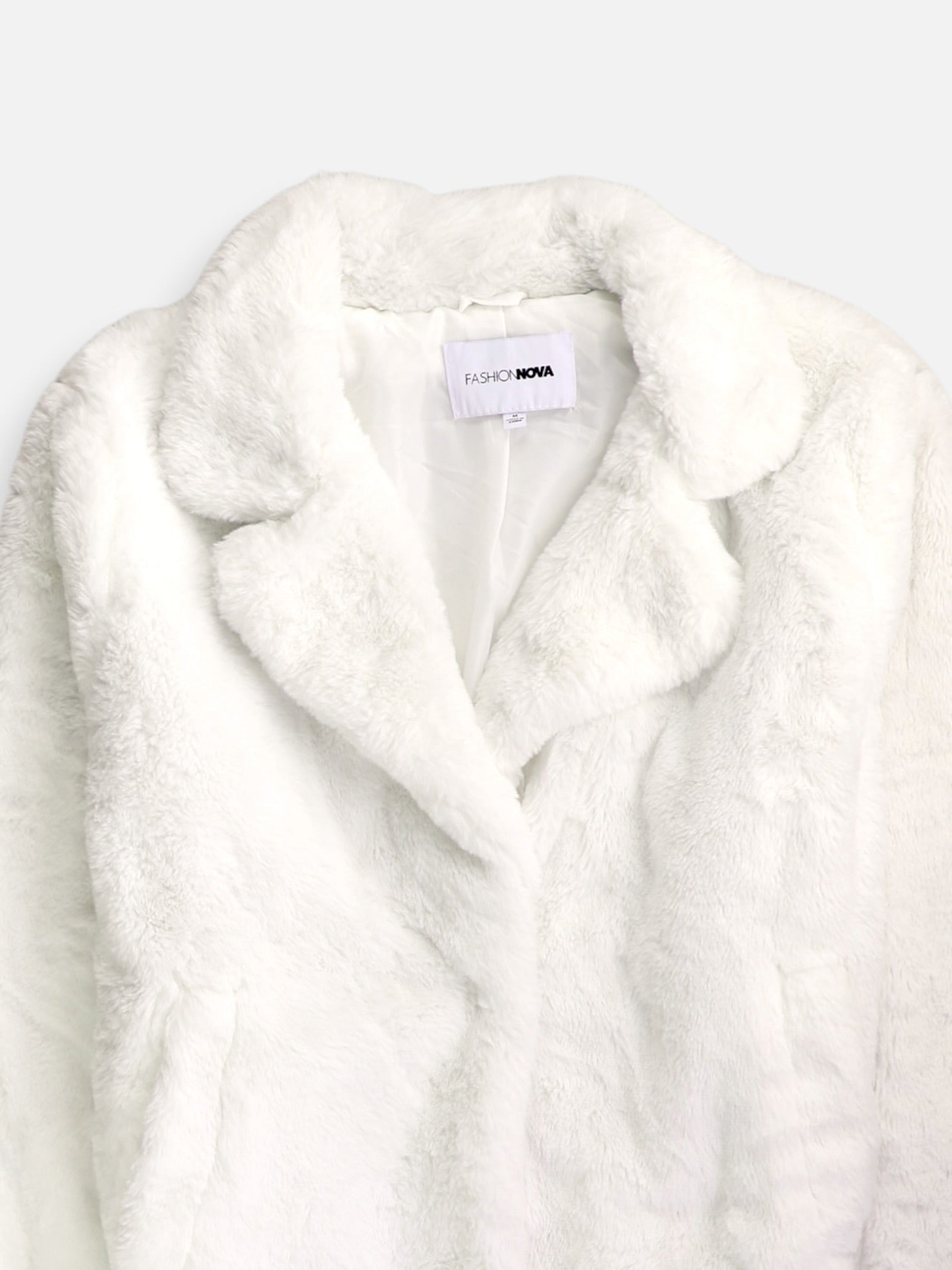 Fashionnova Chaqueta Casual Teddy - Mujer - Medium