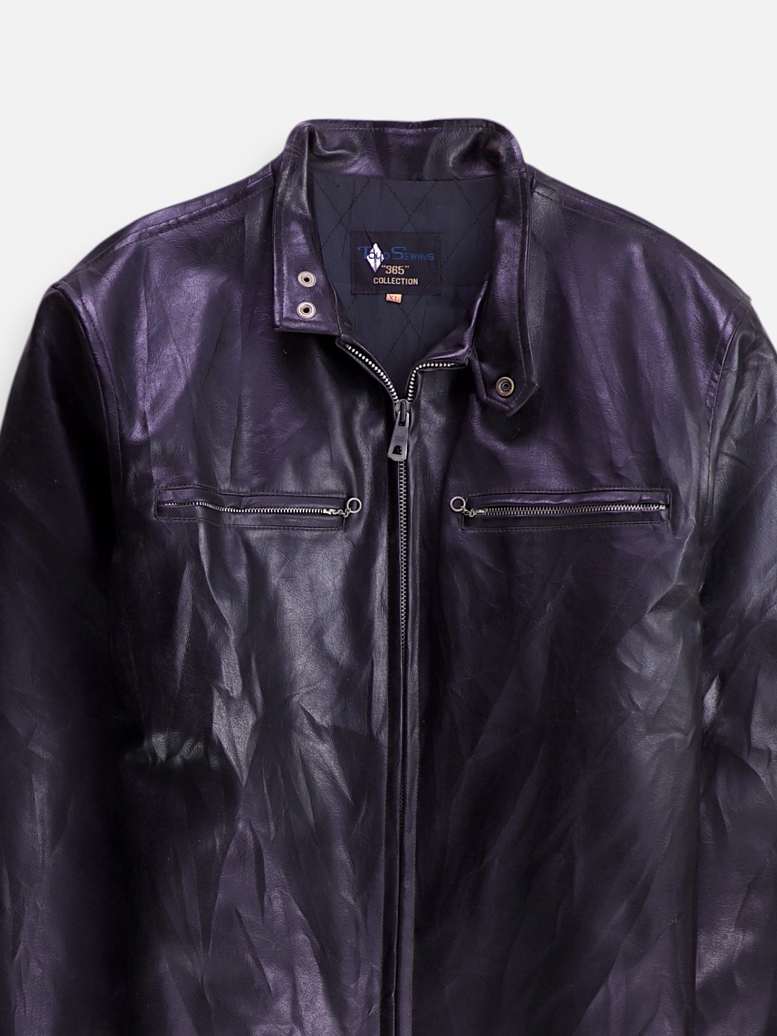 Chaqueta Cuero Basic - Hombre - XL