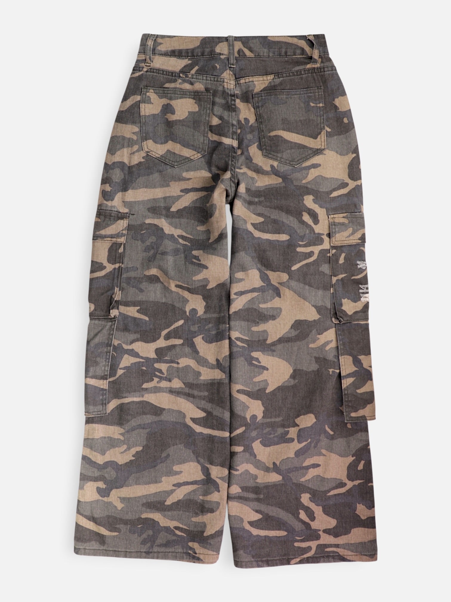 Pantalon Regular Fit Cargo - Mujer - Small