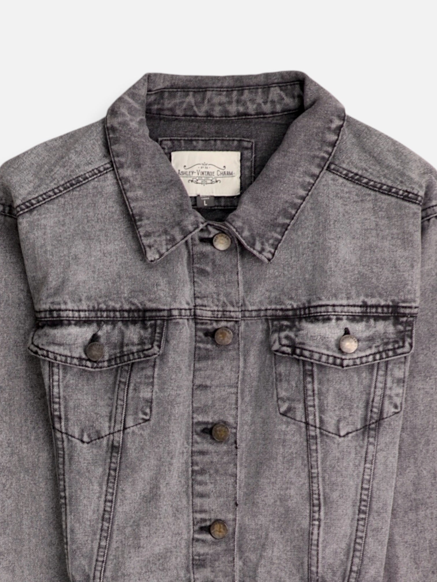 Chaqueta Casual Denim - Mujer - Large