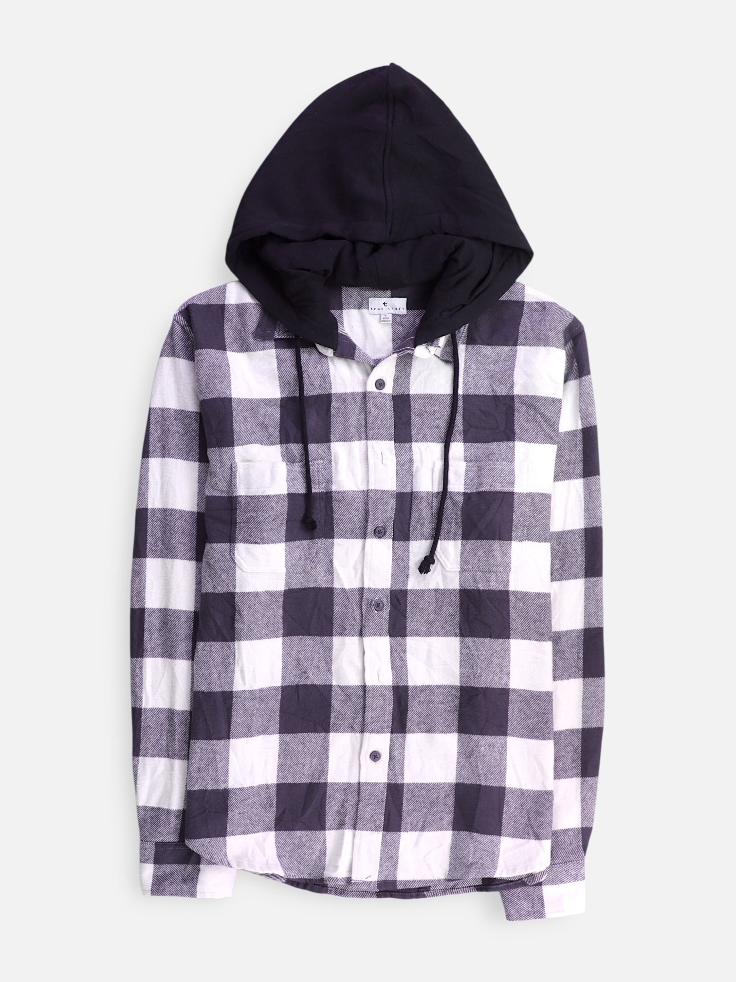 Chaqueta Sobrecamisa Color Block - Hombre - Large