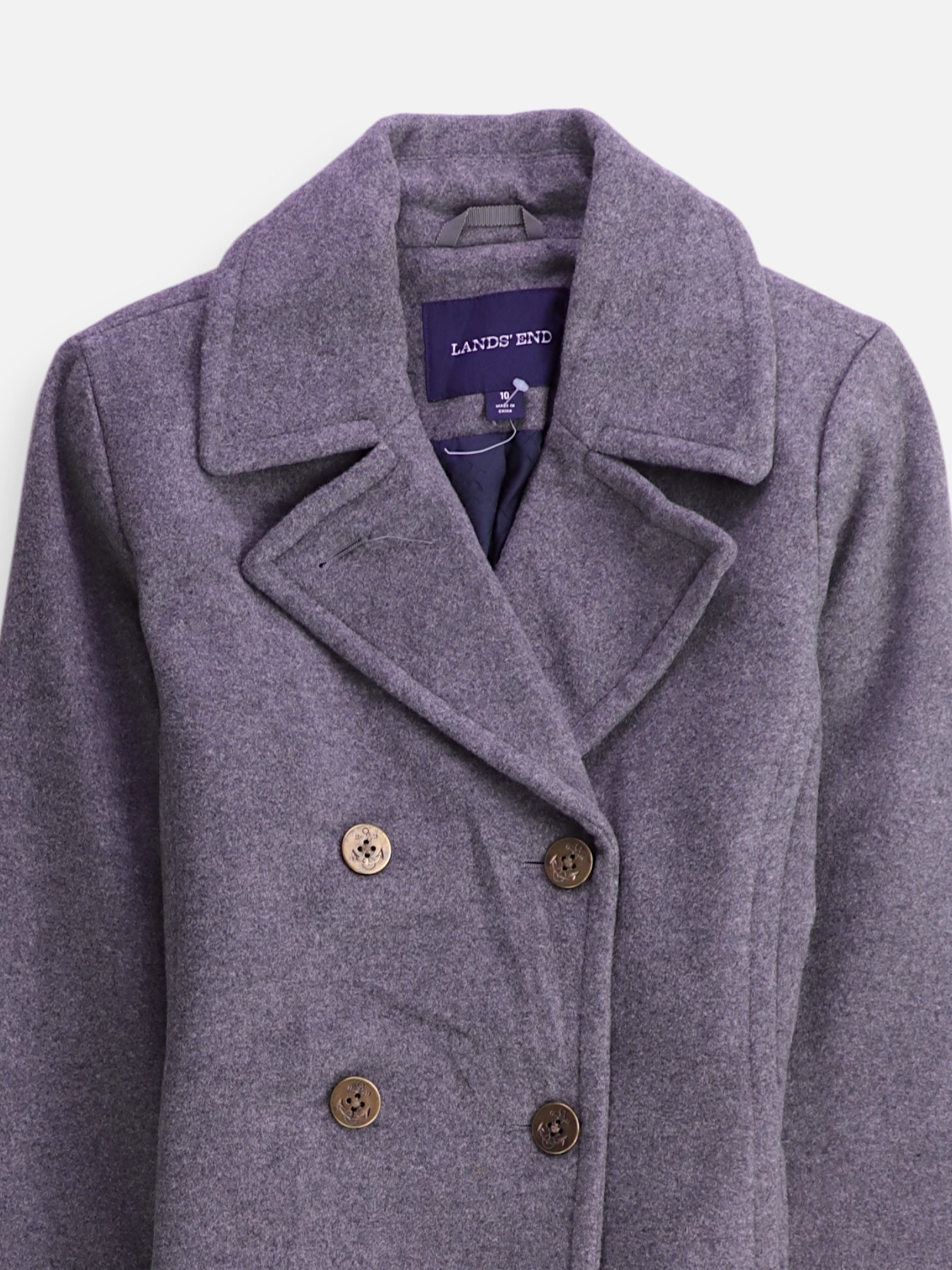 LANDS END Chaqueta Casual Basic - Mujer - 10