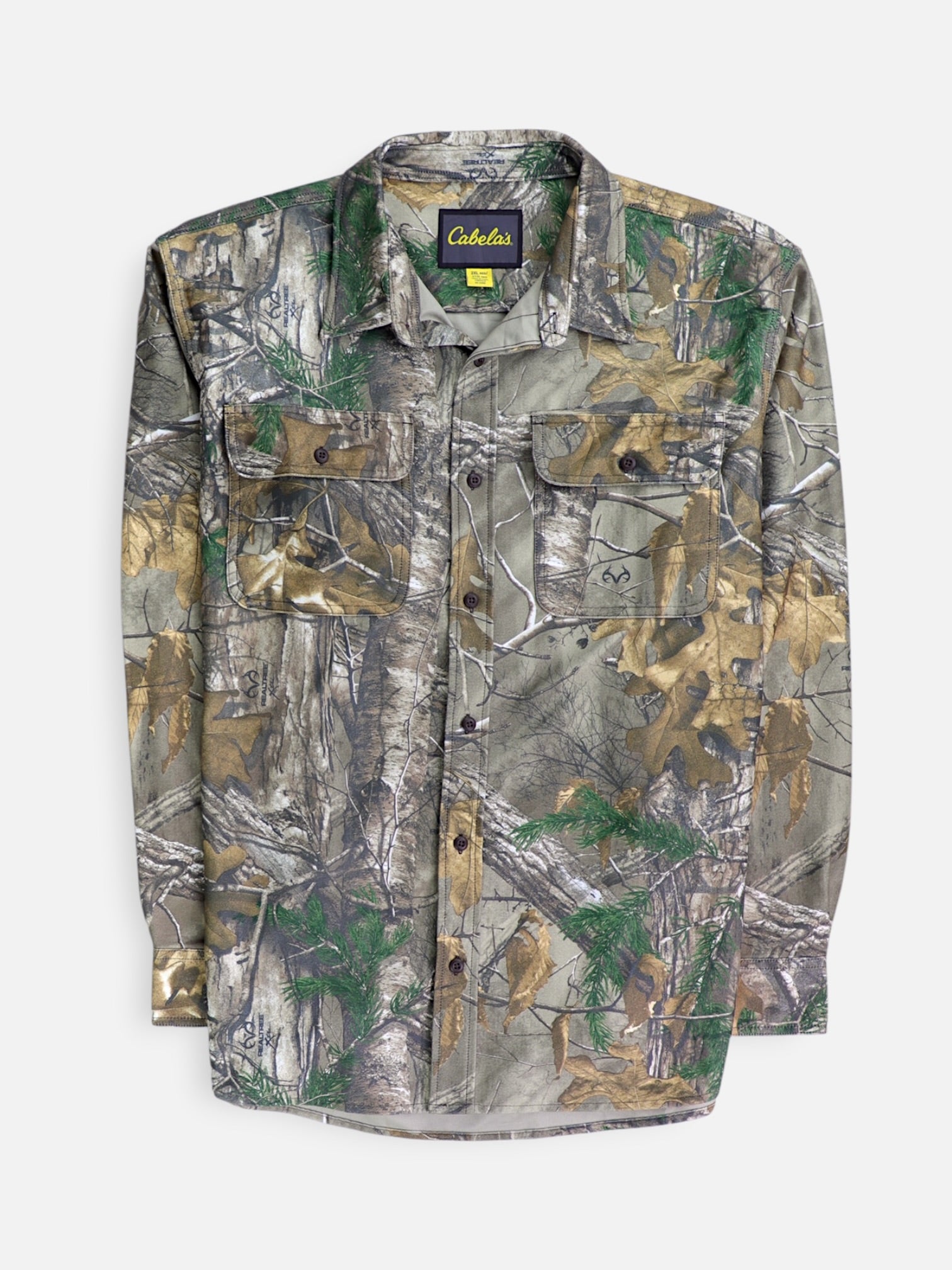 CABELA'S  Camisa Camuflaje - Hombre - 2XL