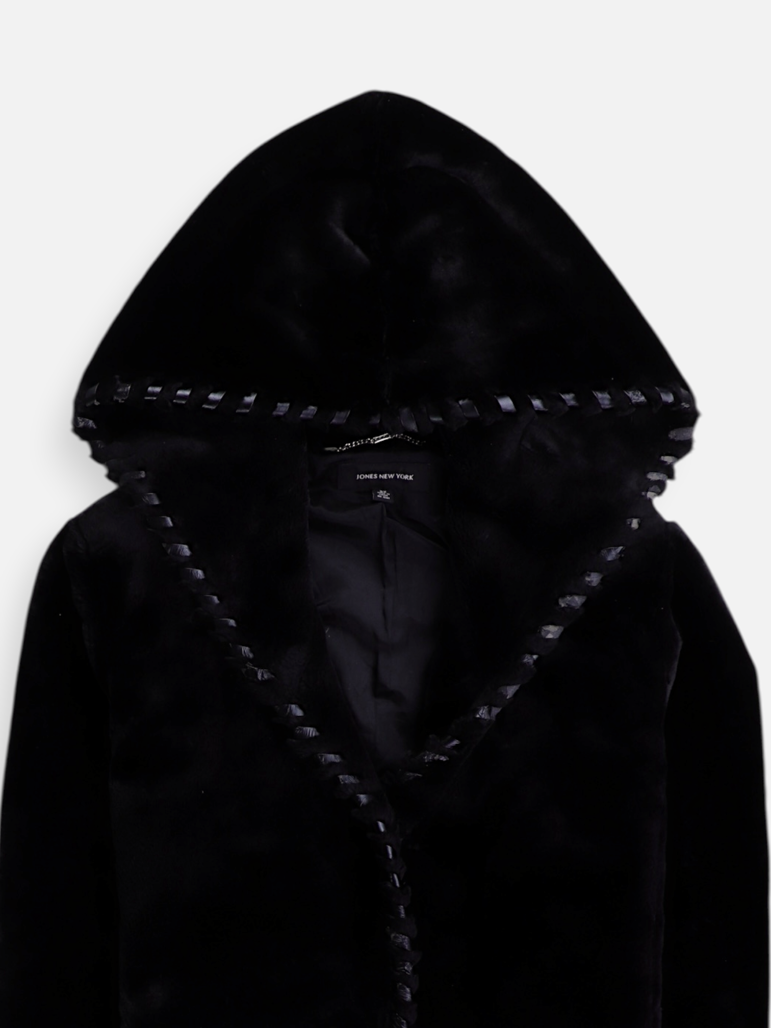 JONES NEW YORK Chaqueta Casual Teddy - Mujer - 2XL