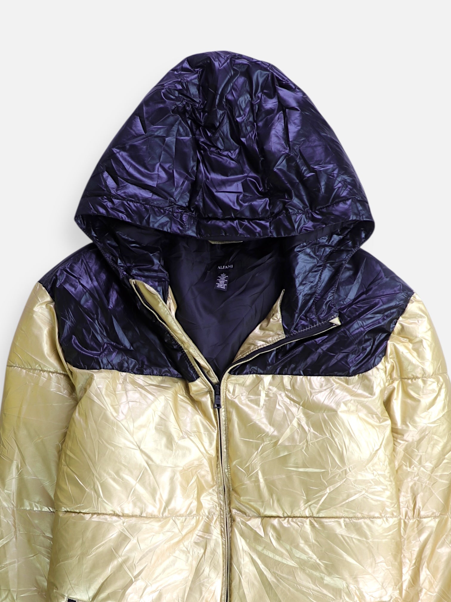 ALFANI Chaqueta Puffer Impermeable - Hombre - Large