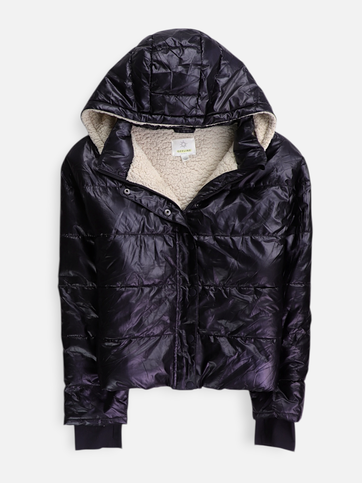 Chaqueta Puffer Impermeable - Mujer - S PETITE