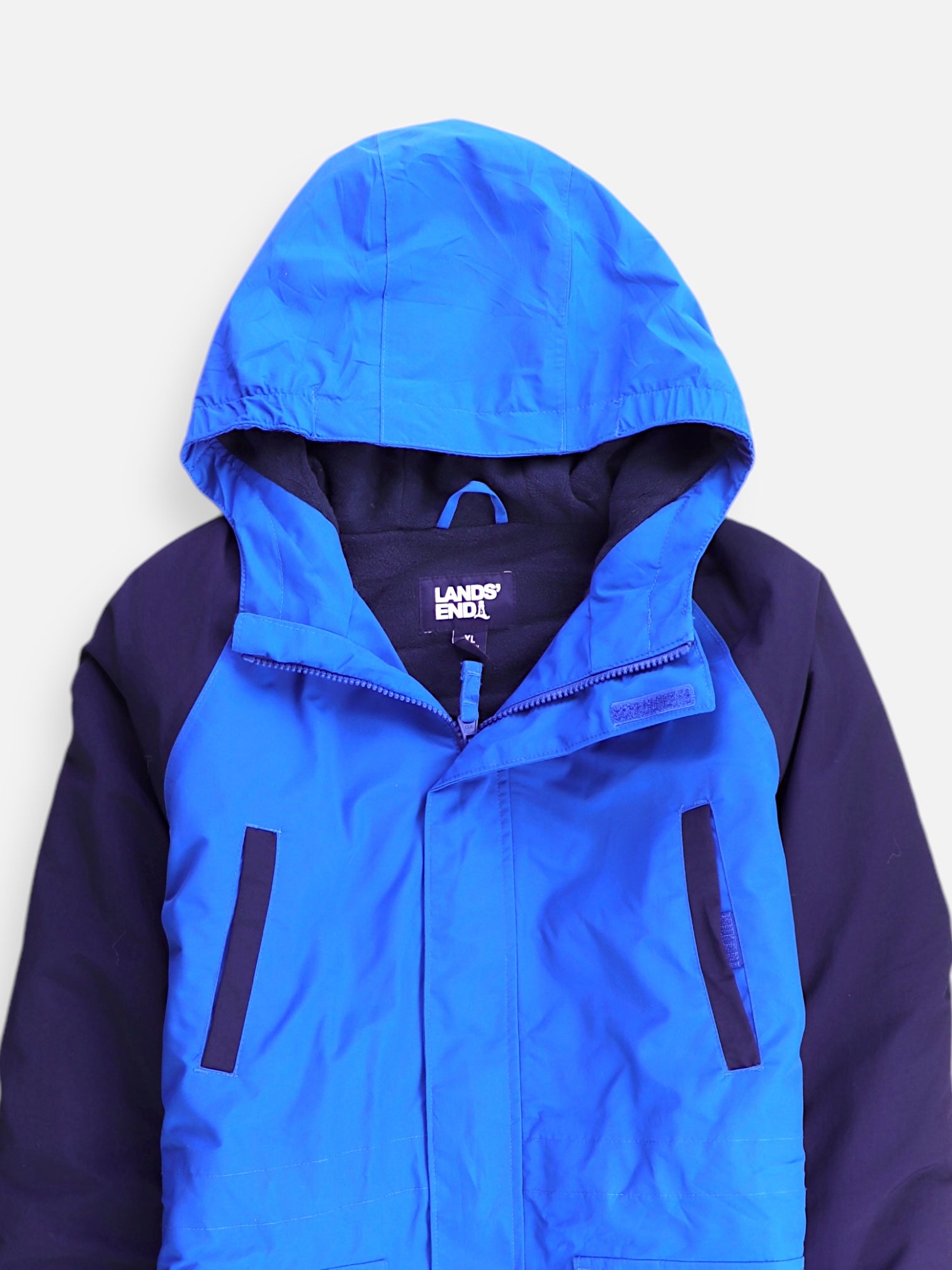 LANDS END Chaqueta Impermeable Cazadora - Niño - XL - 14-16Y (Años)