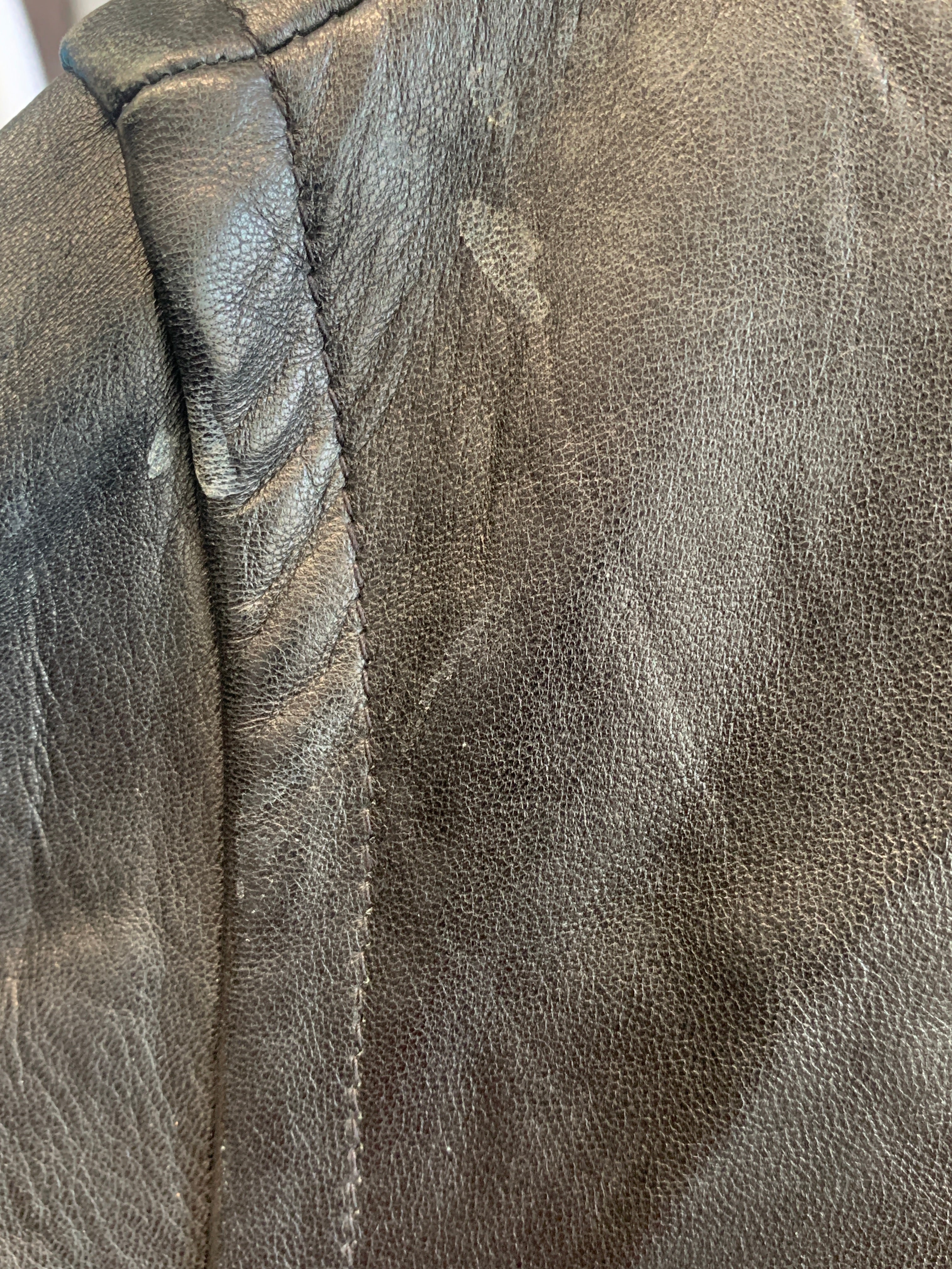 WILSONS LEATHER Chaqueta Casual Cuero - Mujer - Petite 2XL