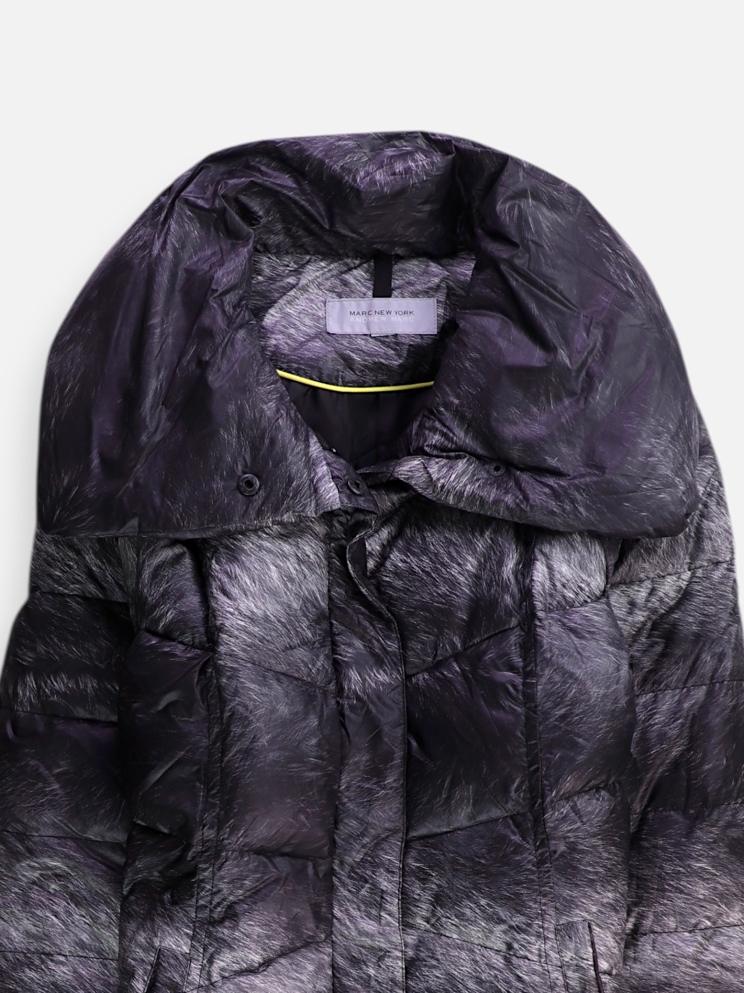 ANDREW MARC Chaqueta Puffer Impermeable - Mujer - Large