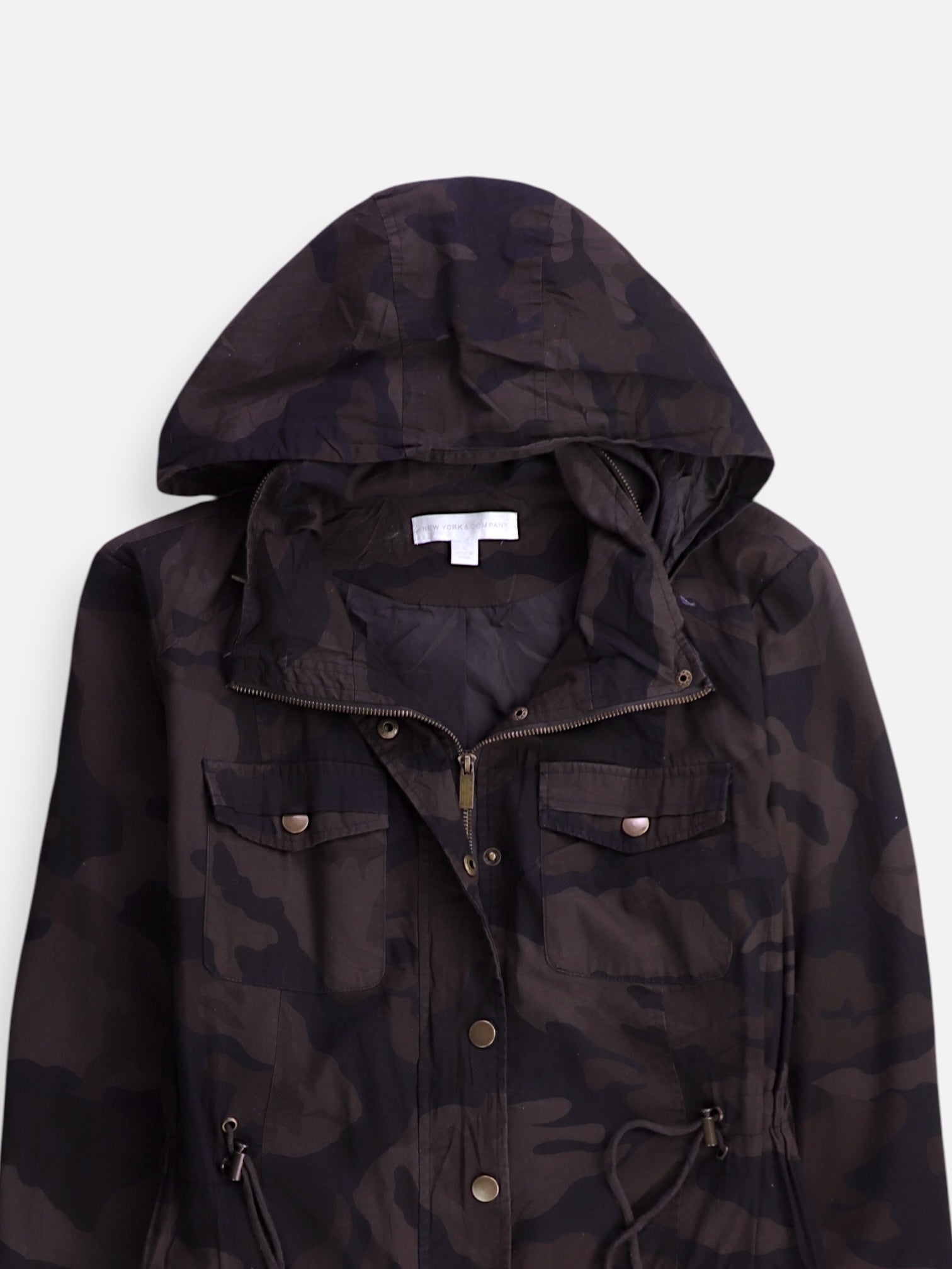 NY&C Chaqueta Cazadora Militar - Mujer - XL