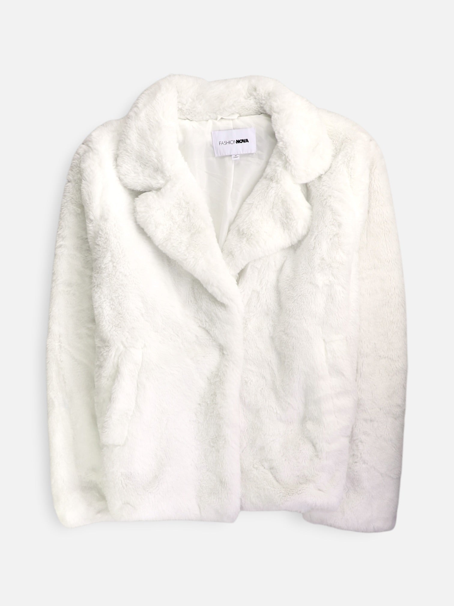 Fashionnova Chaqueta Casual Teddy - Mujer - Medium