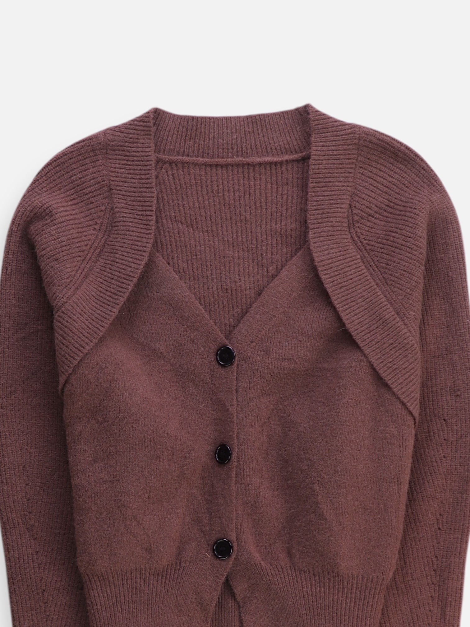 COMMENSE Sueter Knit Casual - Mujer - Large