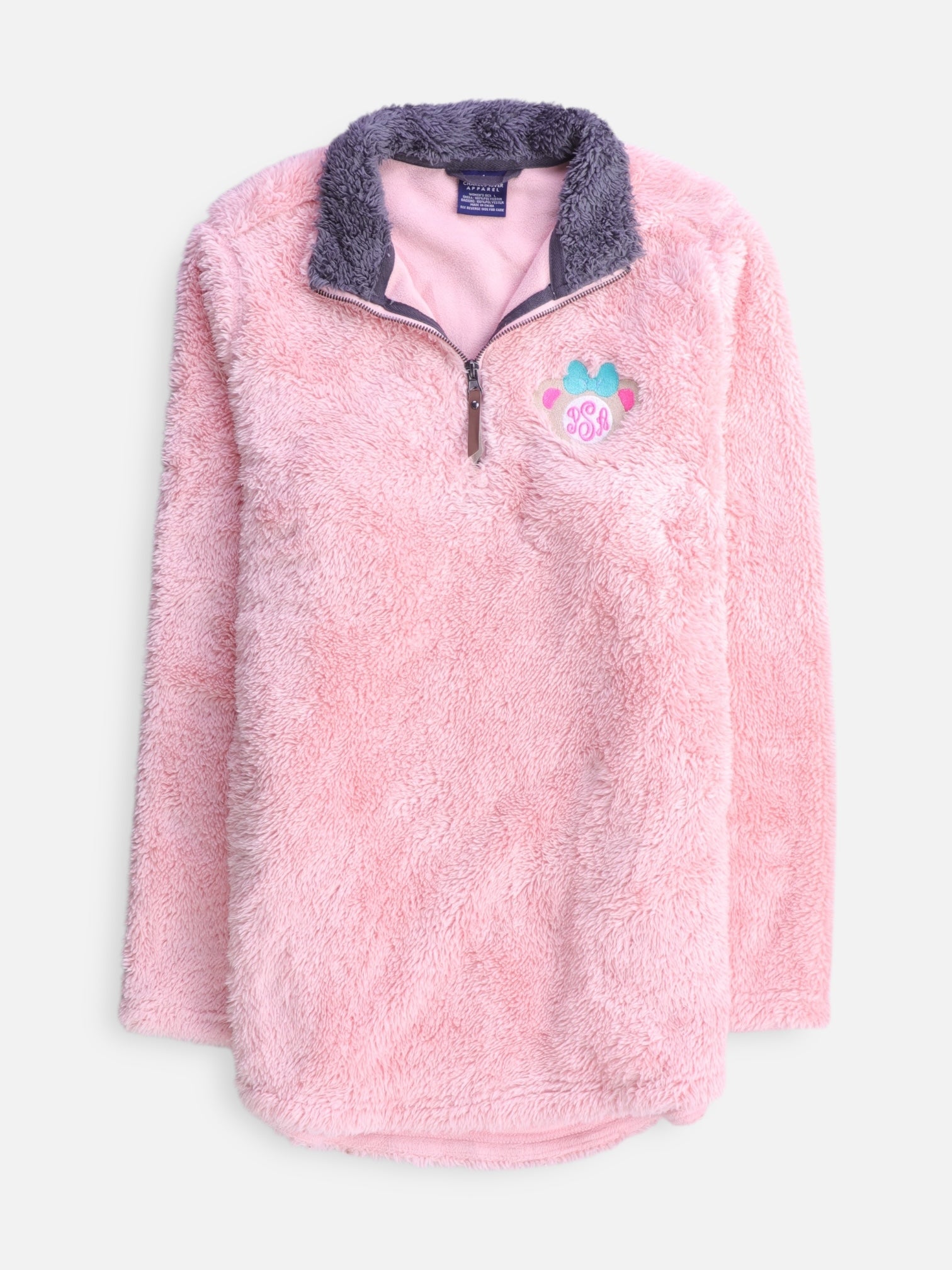 CHARLES RIVER APPAREL Sueter Knit Teddy - Mujer - Large