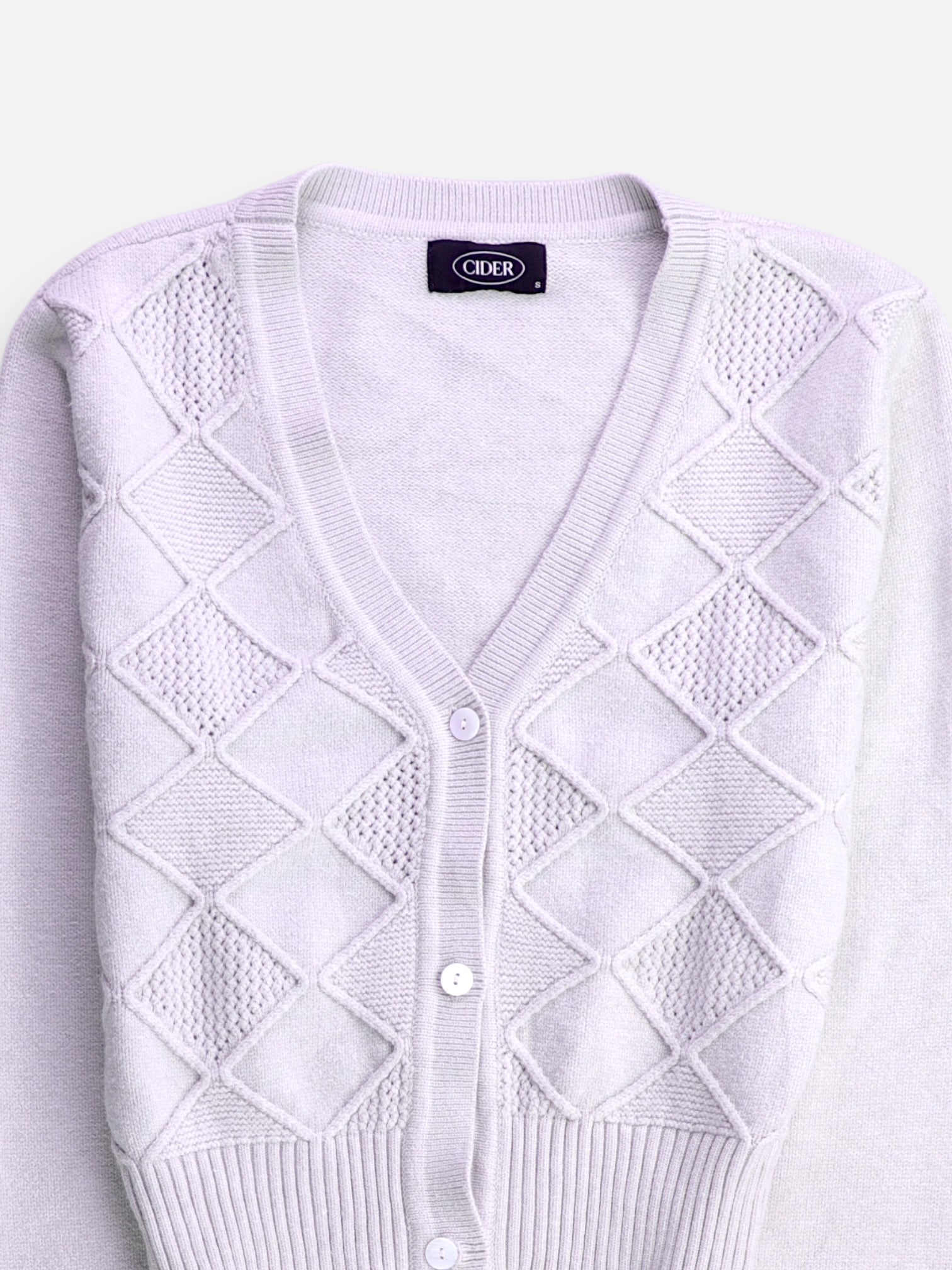 CIDER Sueter Cardigan Casual - Mujer - Small