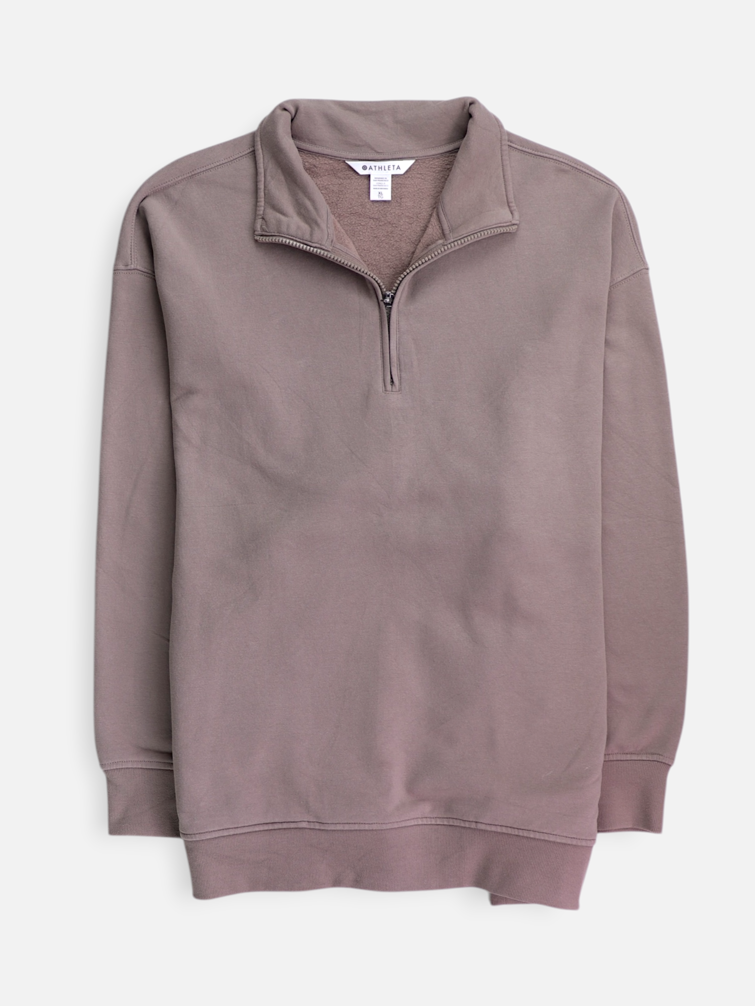 ATHLETA Sudadera Fleece Basic - Hombre - XL