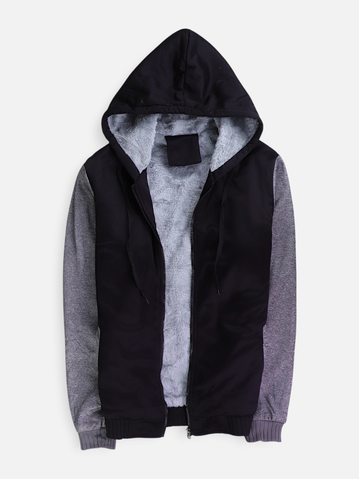 Sudadera Hoodie Color Block - Hombre - N/A
