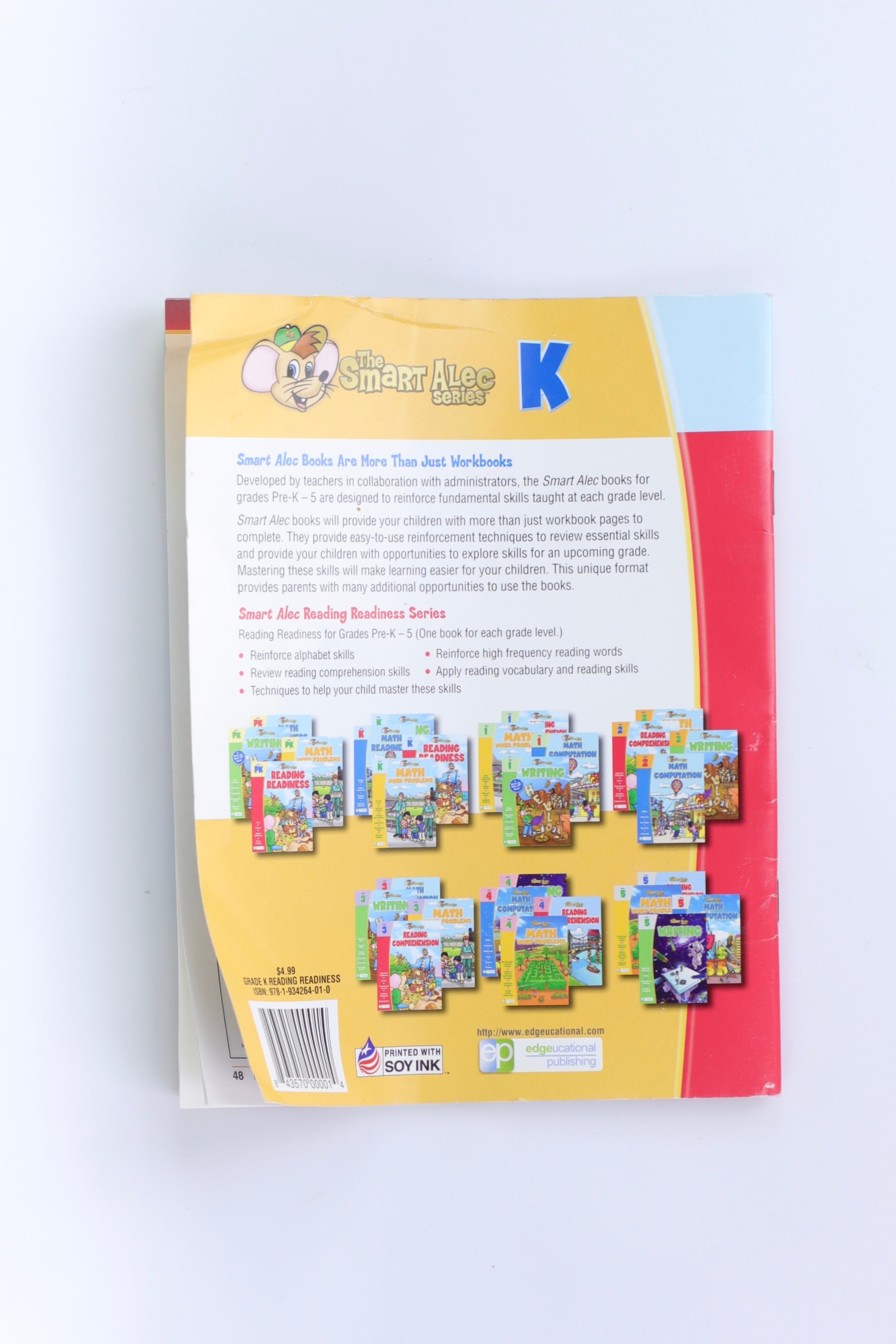 Libro READING READINESS by THE S-MART ALEC SERIES