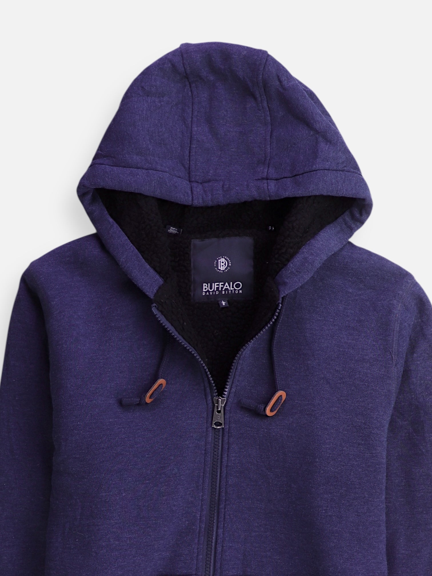 BUFFALO Sudadera Hoodie Basic - Hombre - Large