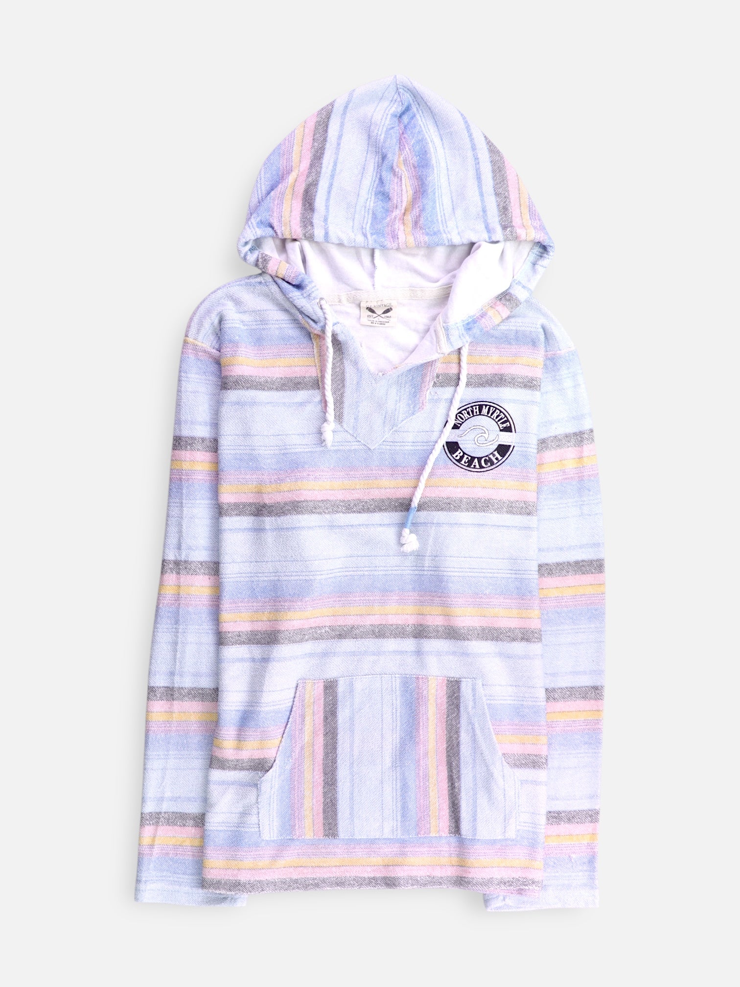Sudadera Hoodie Color Block - Hombre - Large