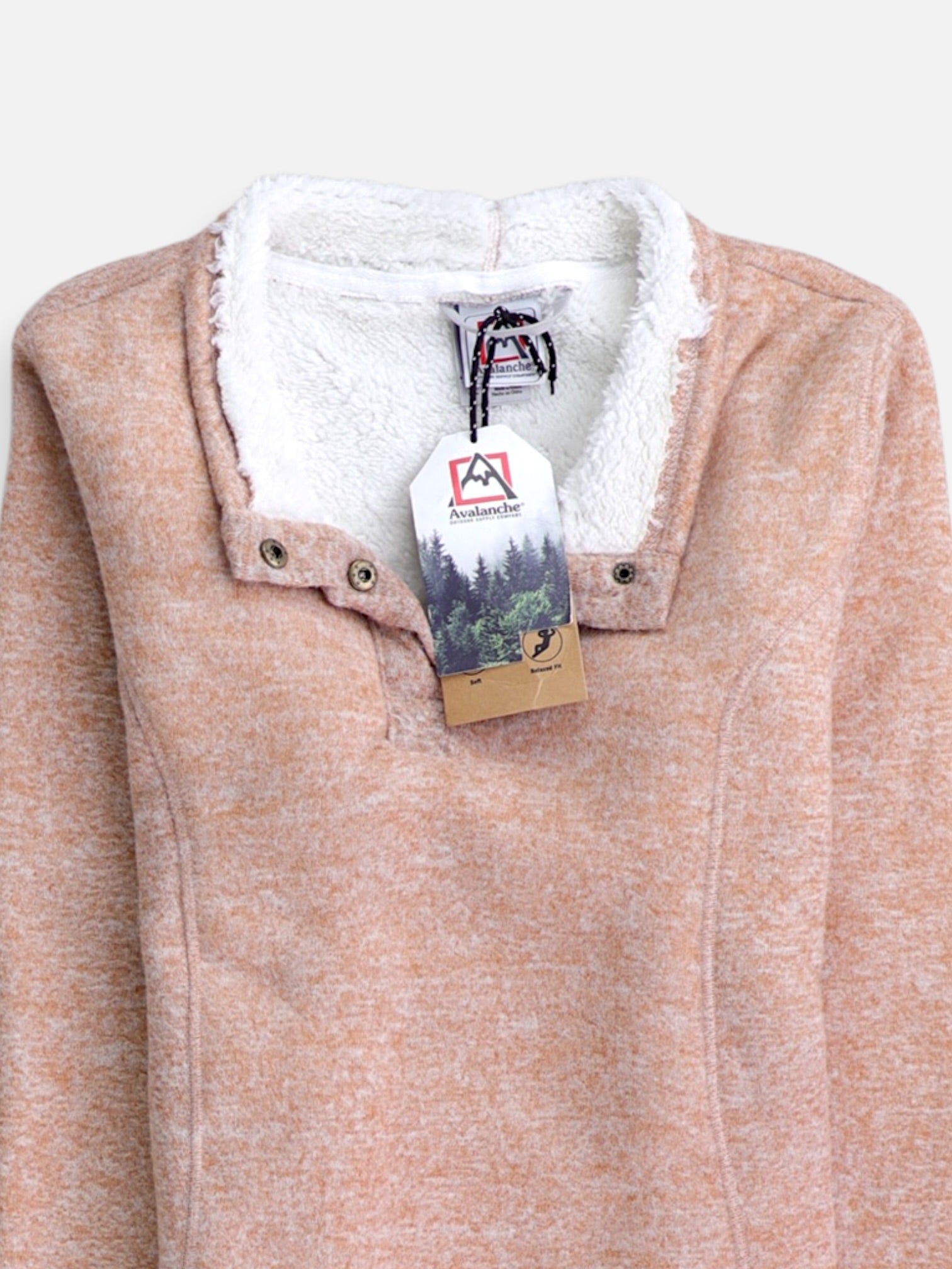 Sueter Fleece Casual - Mujer - Petite XL