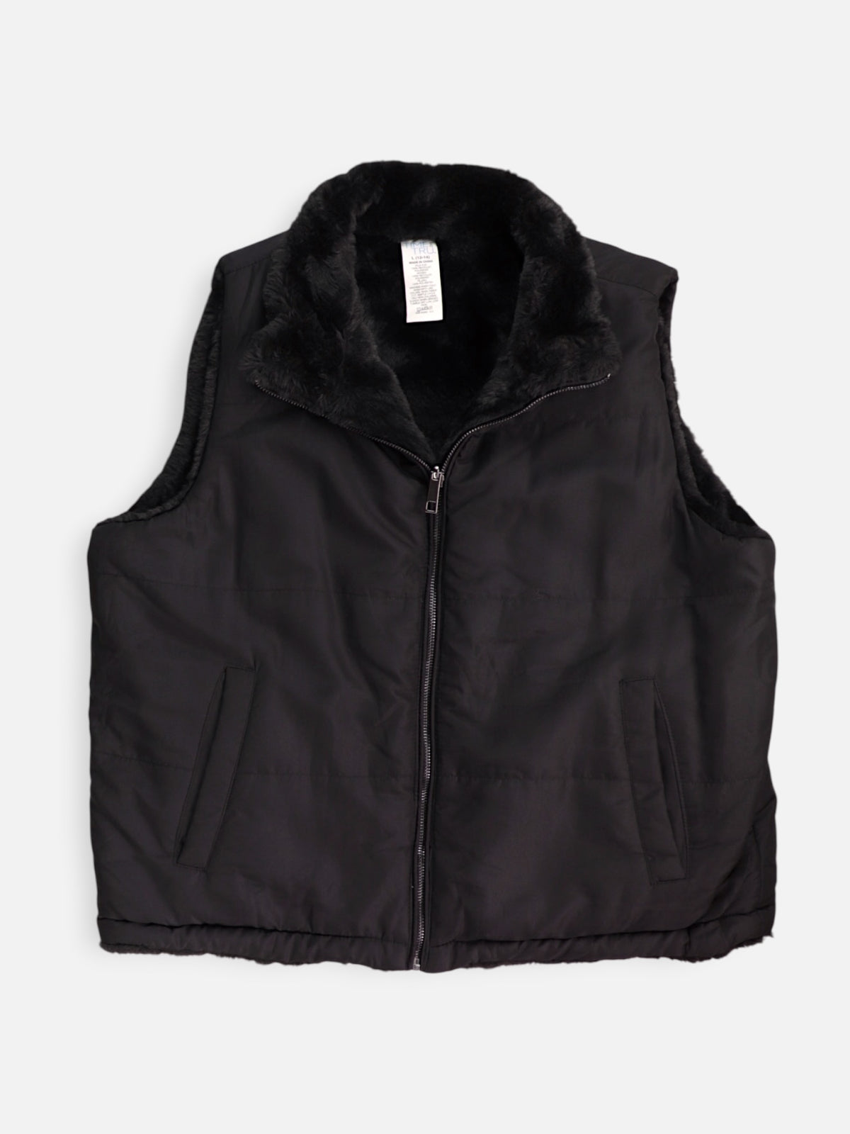 TIME THRU Chaleco Reversible - Mujer - Large