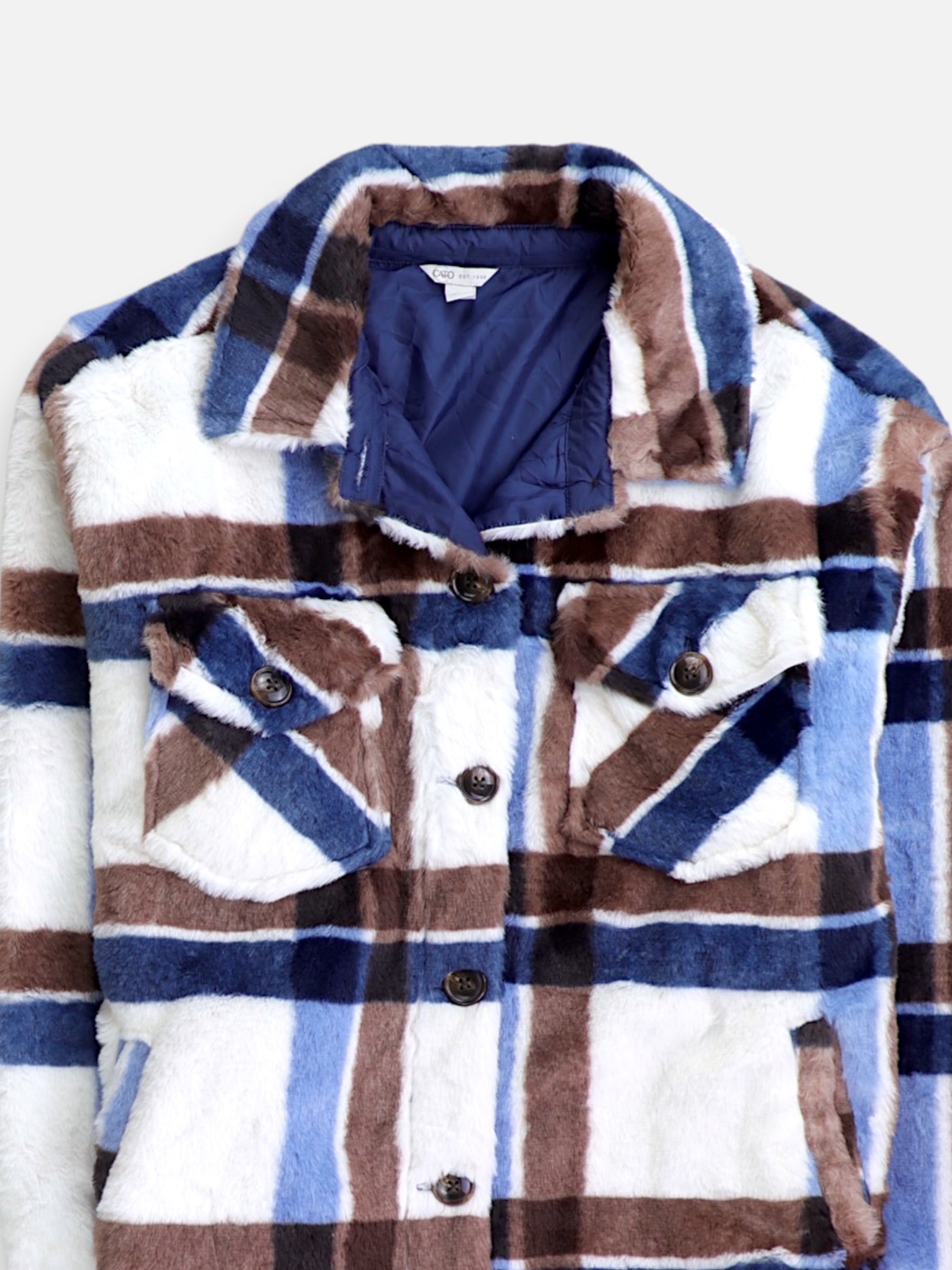 Chaqueta Casual Teddy - Mujer - XL