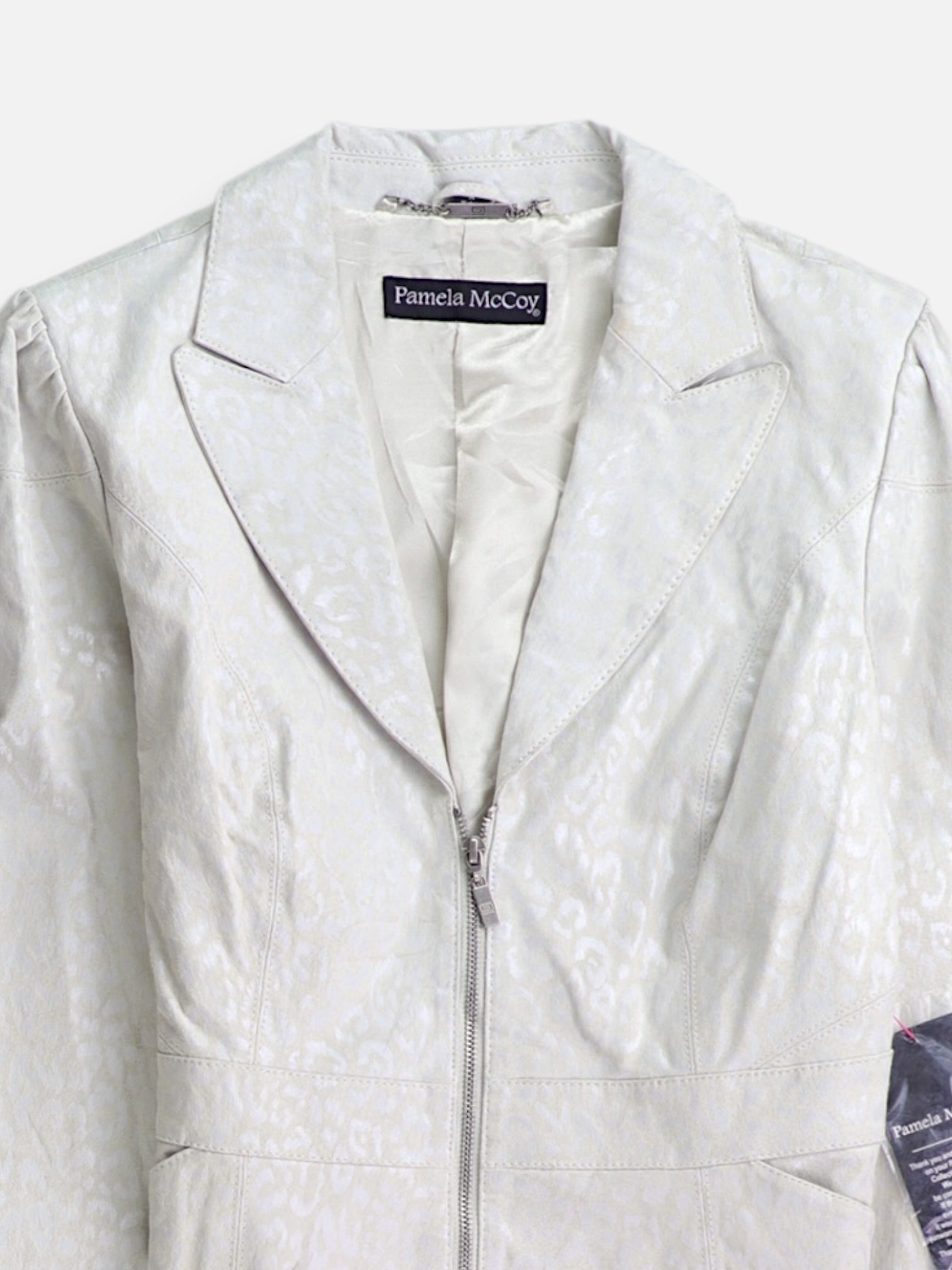 Chaqueta Cuero Suede - Mujer - Medium