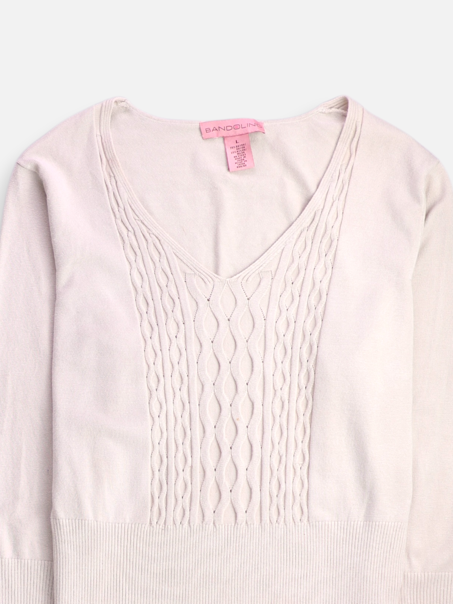 Sueter Knit Casual - Mujer - Large