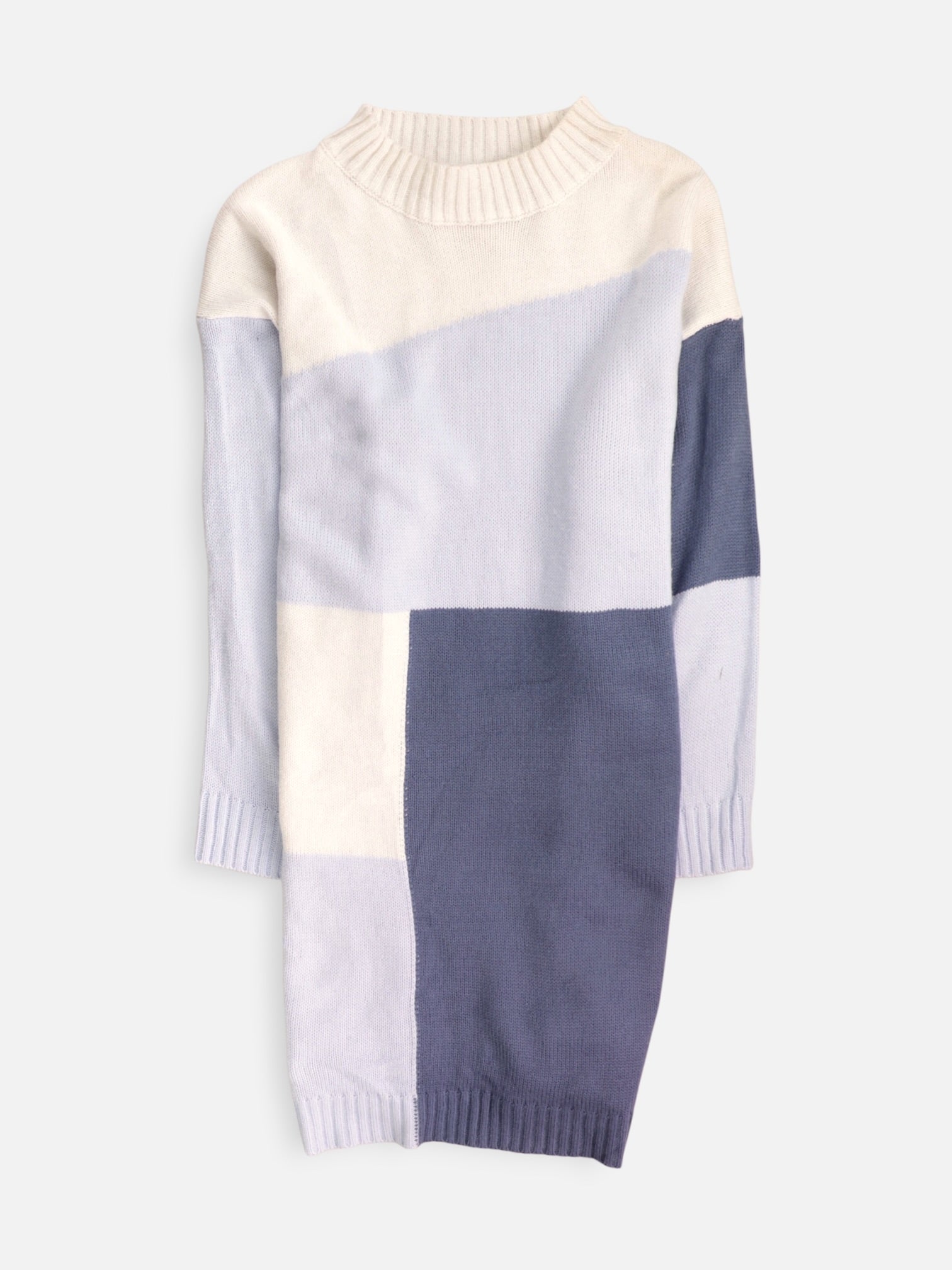 Sueter Knit Color Block - Mujer - 1xl