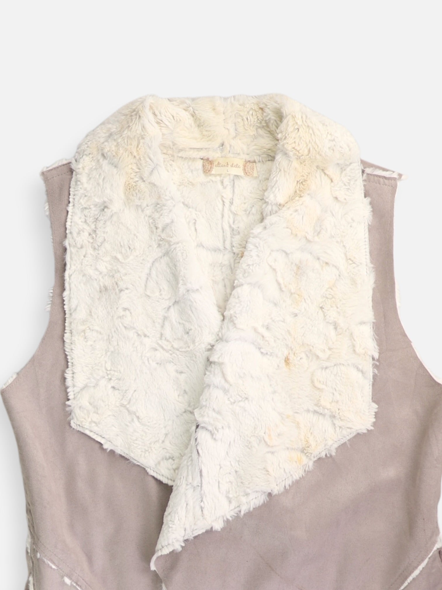 Chaleco Suede - Mujer - Large